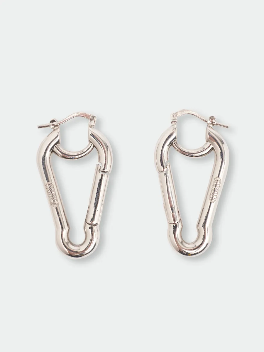 Magliano Camping Earrings Silver sold by Magliano product image thumbnail 3