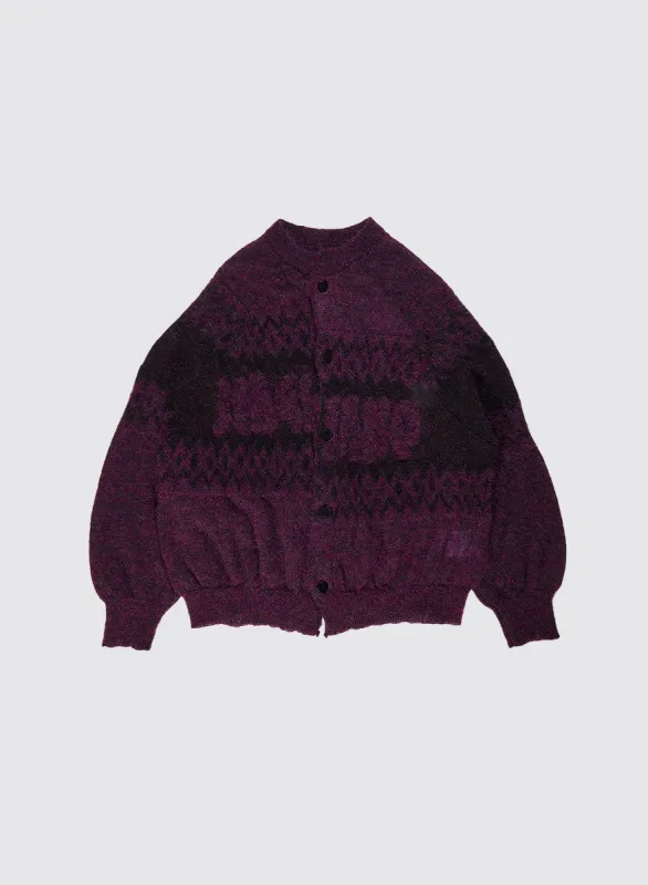 Christmas Sweater Rave Purple made by Magliano