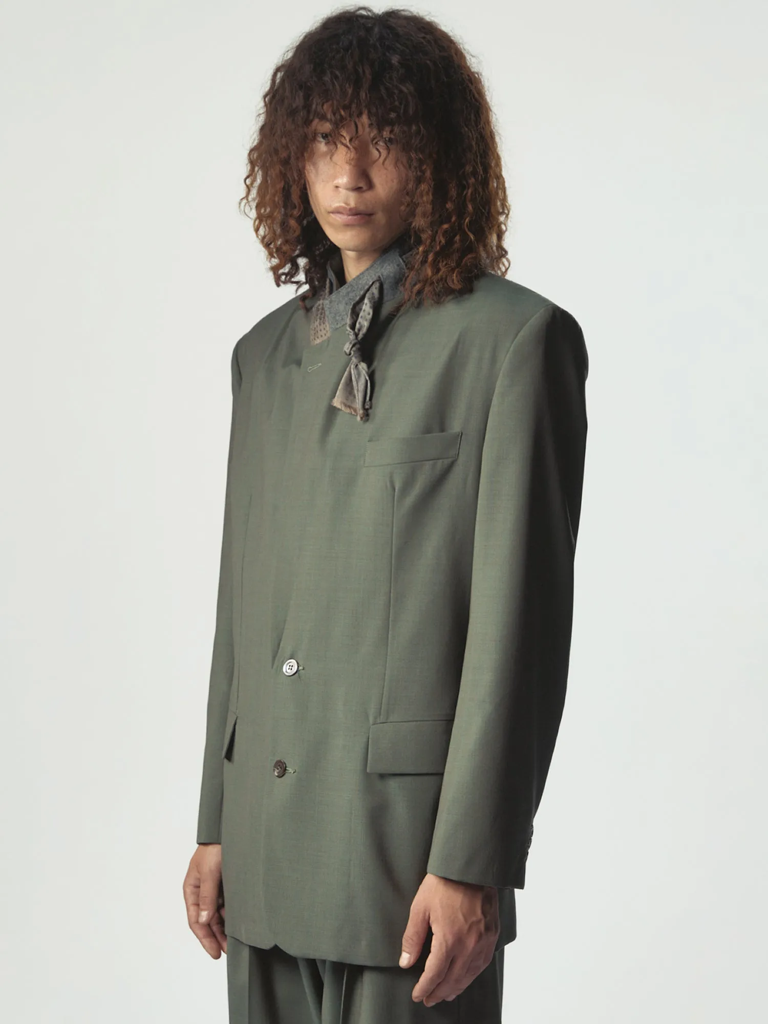 Dawn Rimini Jacket Dollar Green sold by Magliano product image thumbnail 3