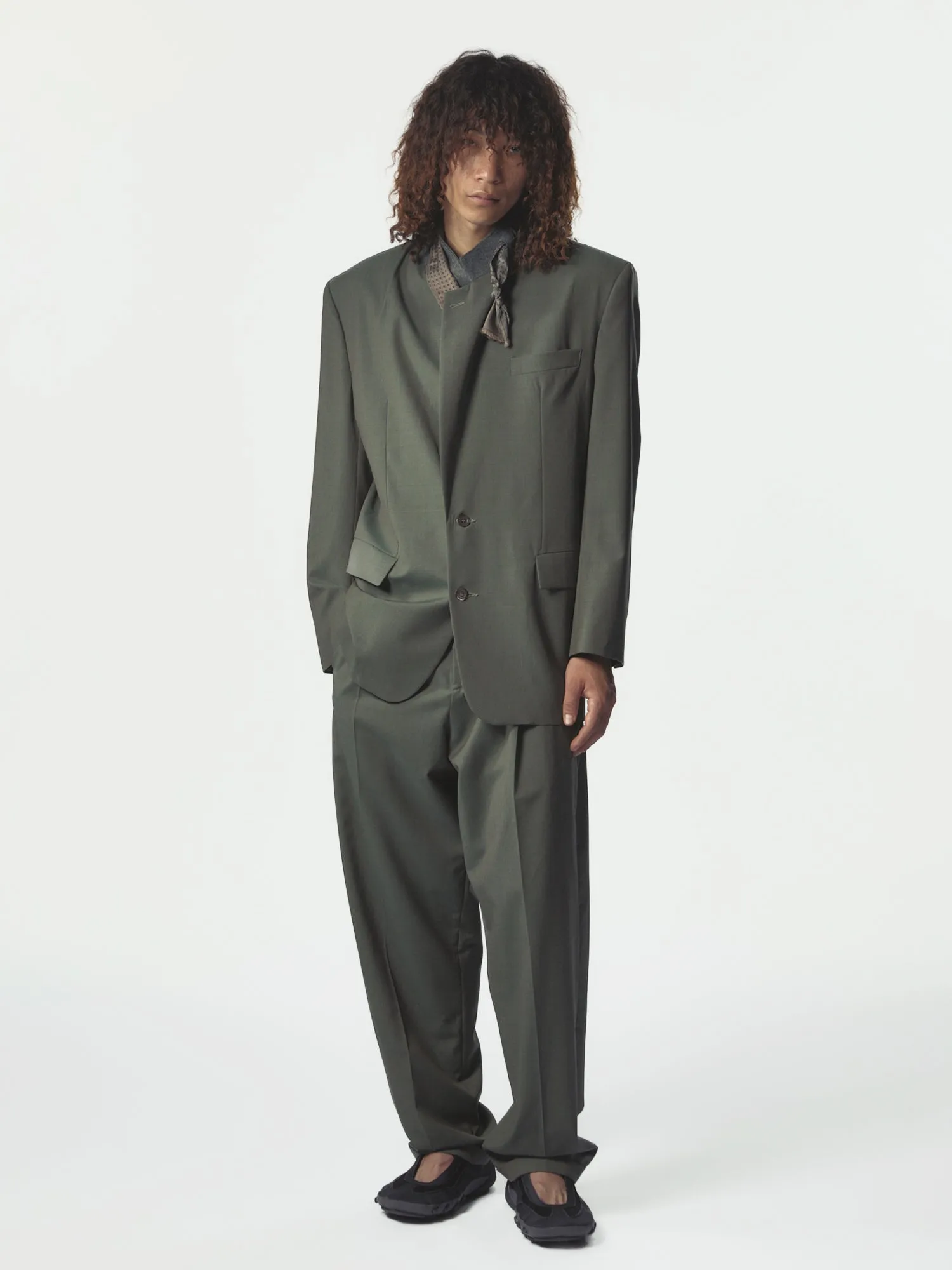 Dawn Rimini Jacket Dollar Green sold by Magliano