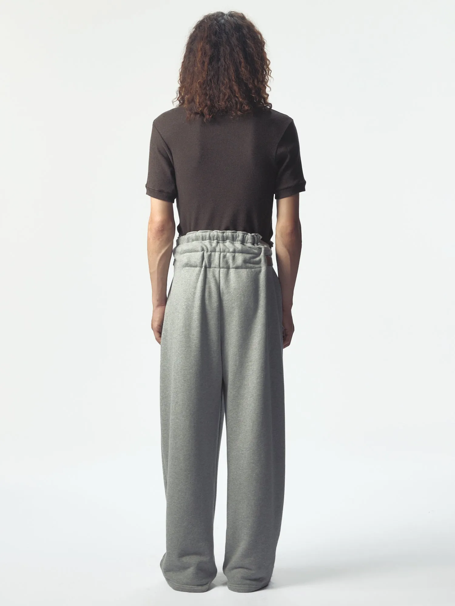 Provincia Trackpants Grey Melange sold by Magliano product image thumbnail 2