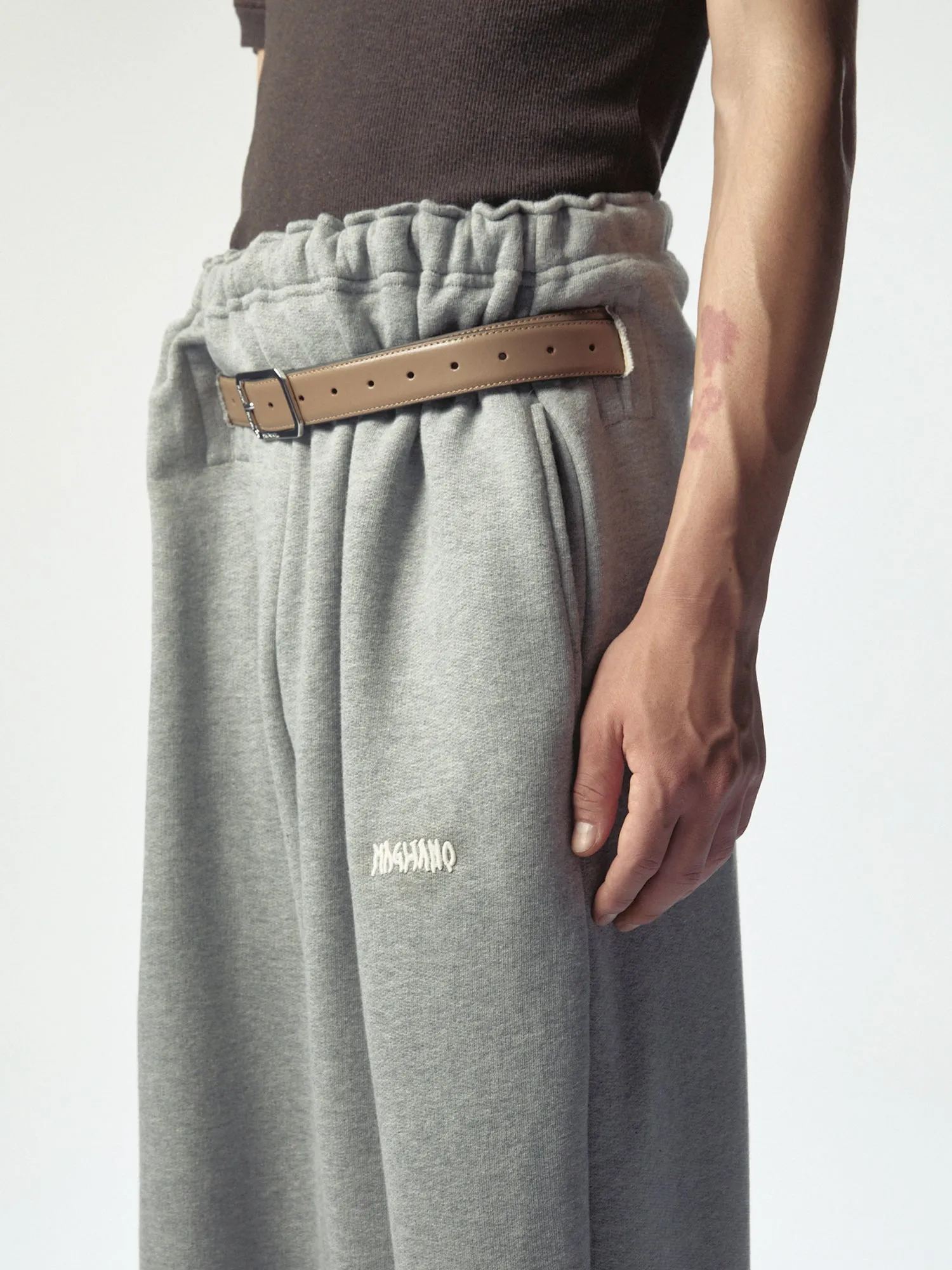 Provincia Trackpants Grey Melange sold by Magliano product image thumbnail 5