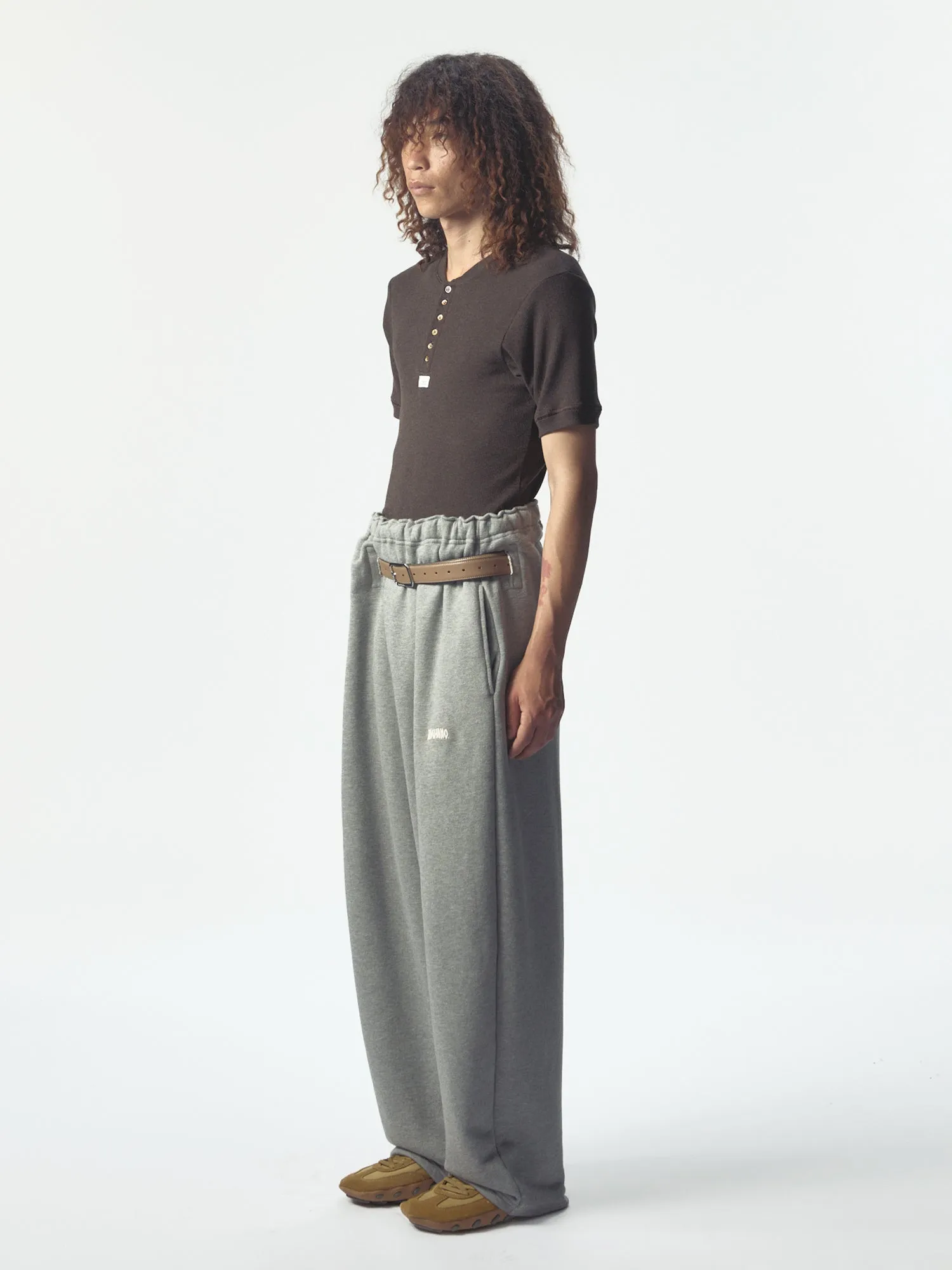 Provincia Trackpants Grey Melange sold by Magliano product image thumbnail 3