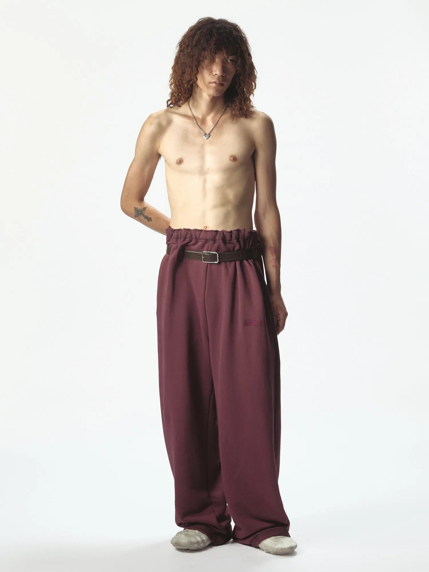 Provincia Trackpants Red sold by Magliano
