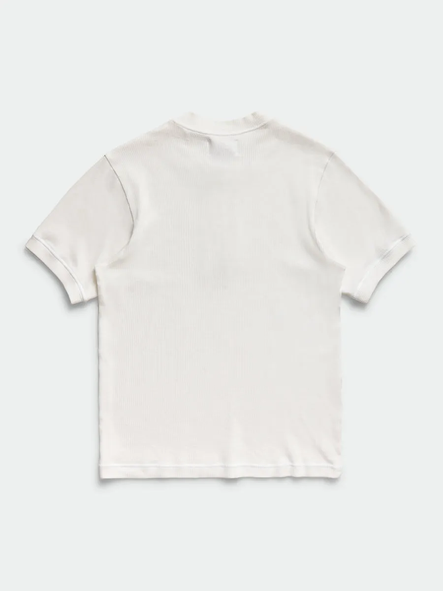 Nudo Small Serafino Tee White sold by Magliano product image thumbnail 2
