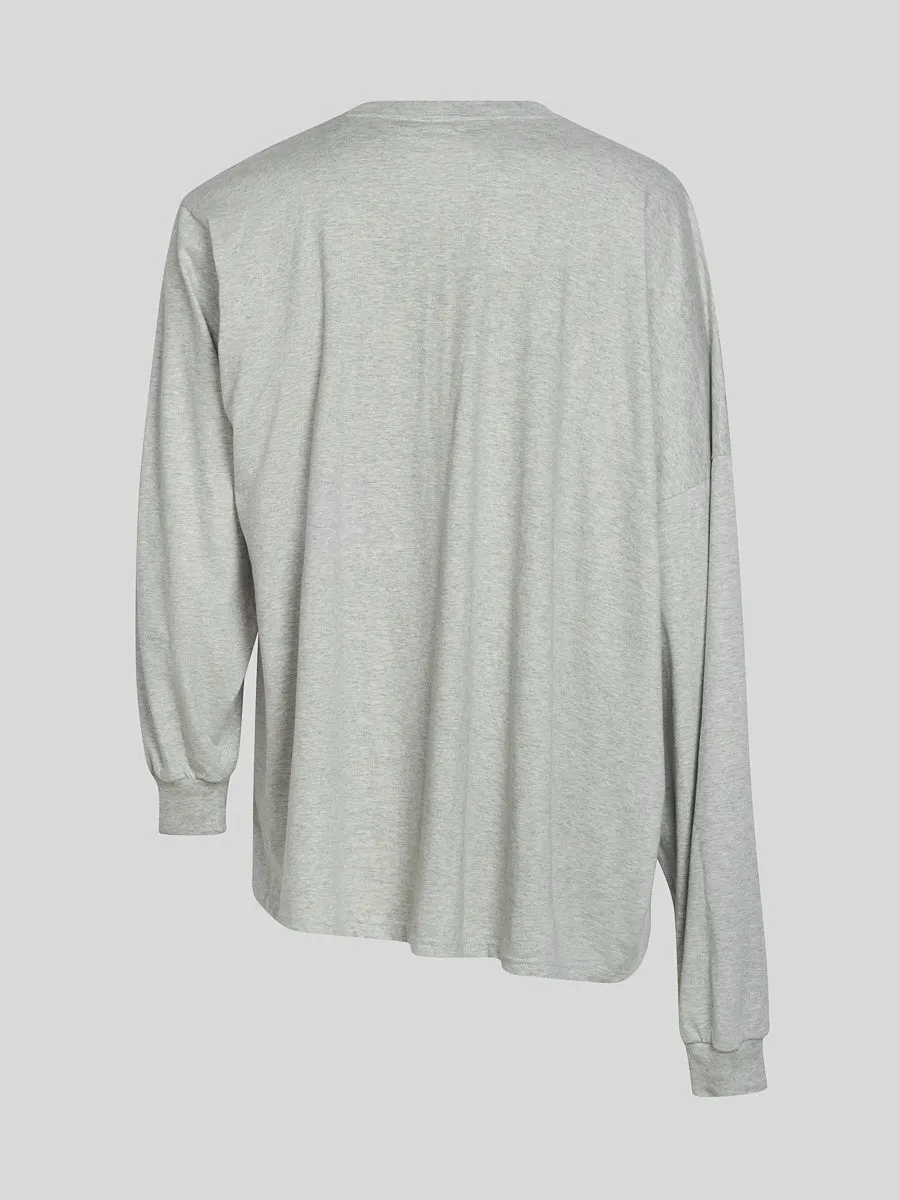 I Suffer Long Sleeve Light Grey sold by Magliano product image thumbnail 2