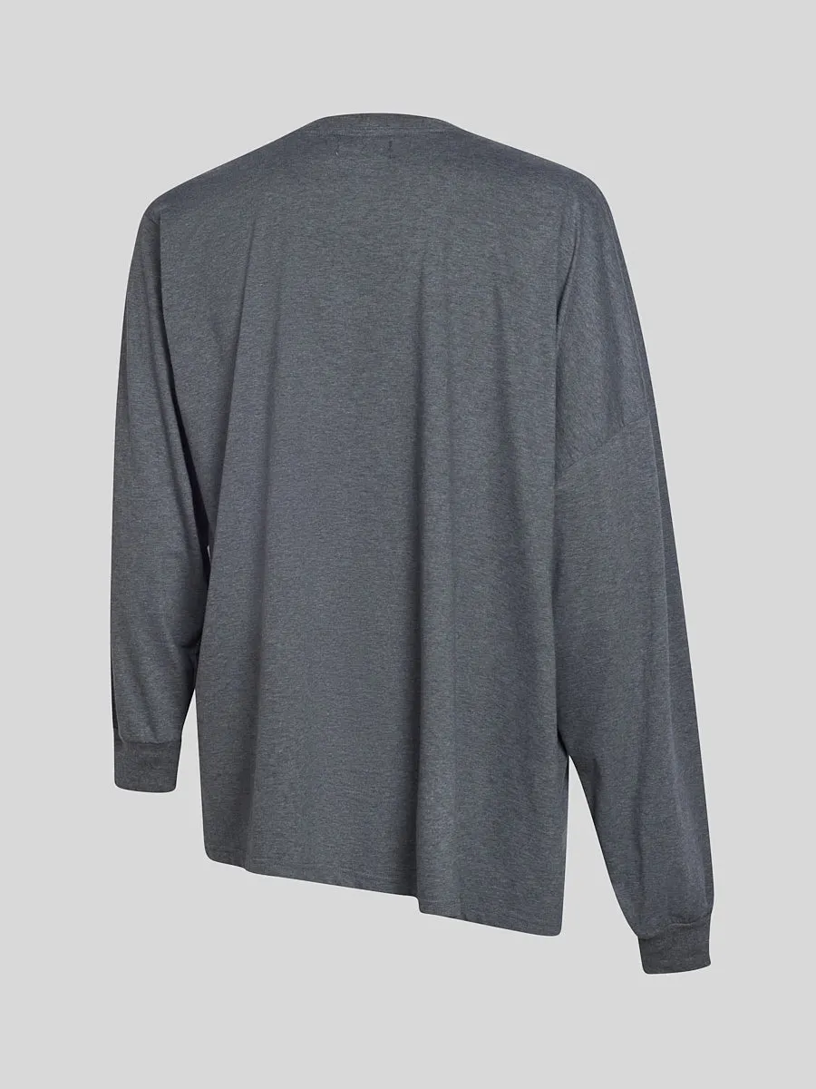 I Suffer Long Sleeve Off Black sold by Magliano product image thumbnail 2