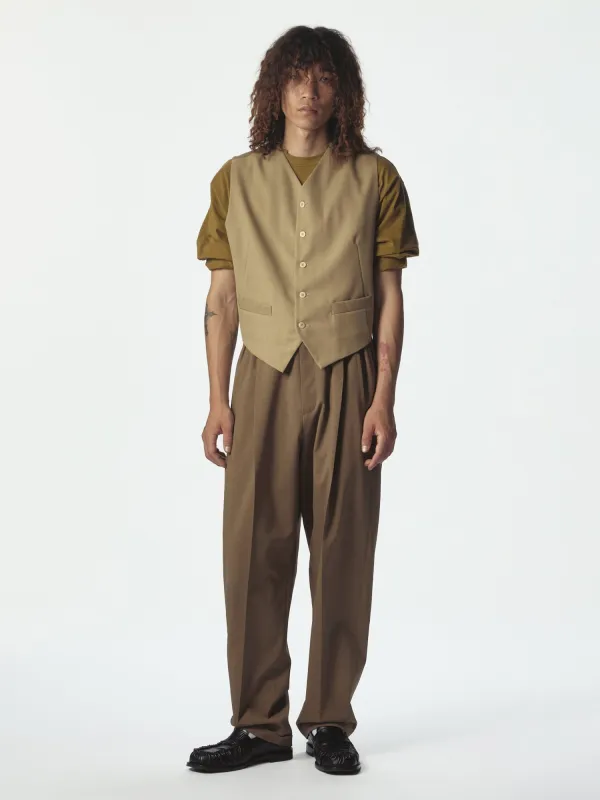 Piccolo Paradiso Vest Beige made by Magliano