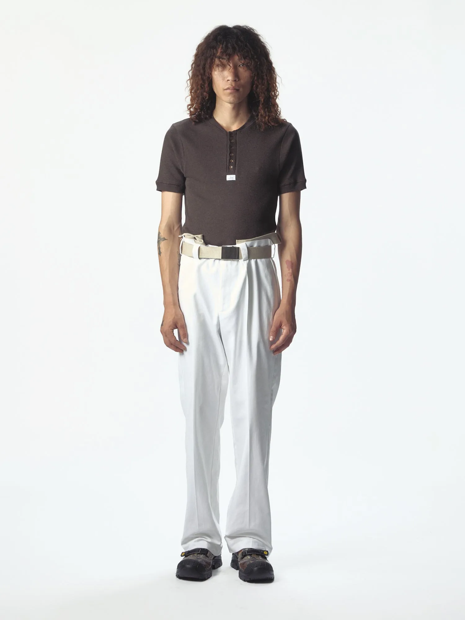 100X100 Work Pants White sold by Magliano