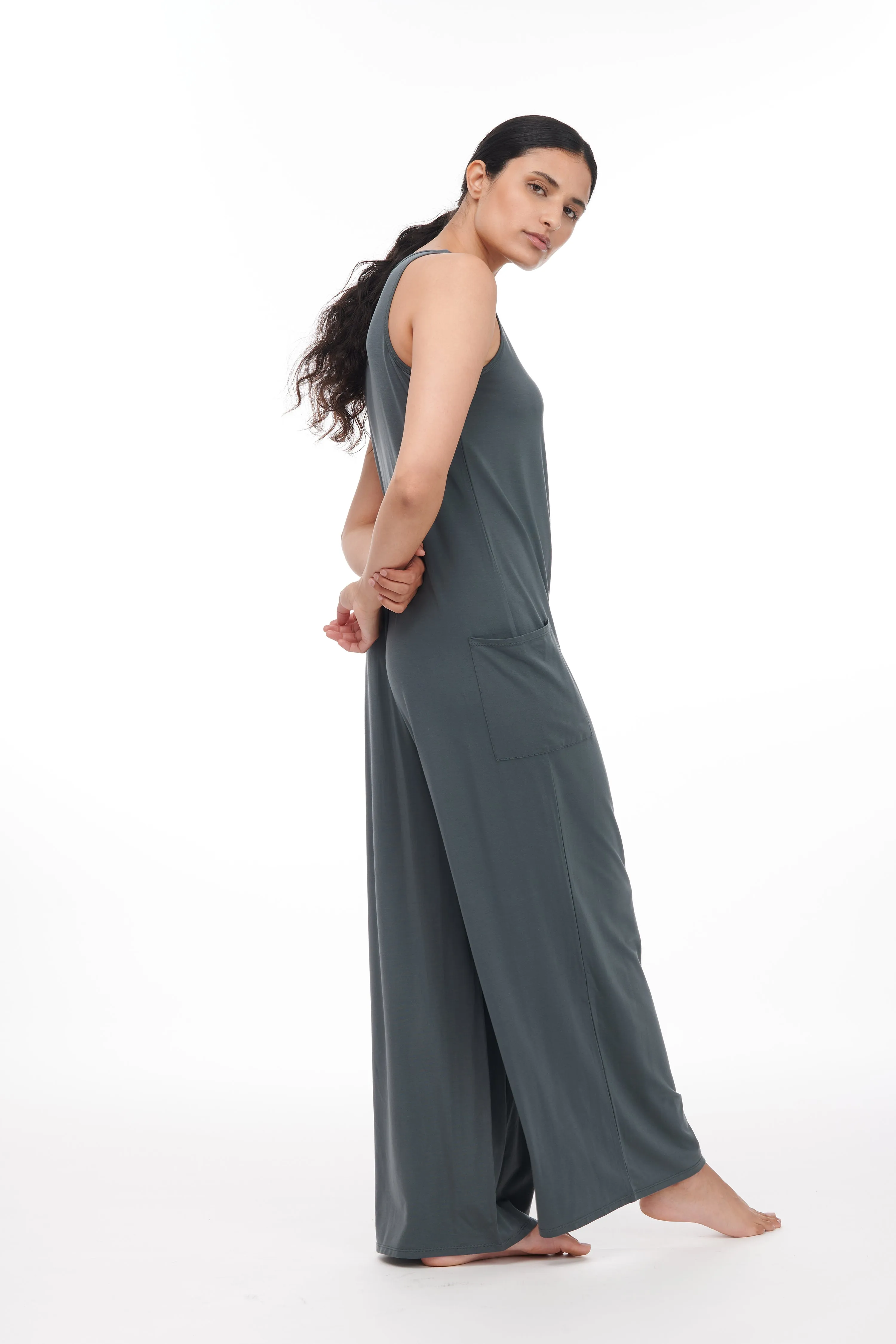 HANNAH SLOUCHY JUMPSUIT sold by PAPER LABEL product image thumbnail 3