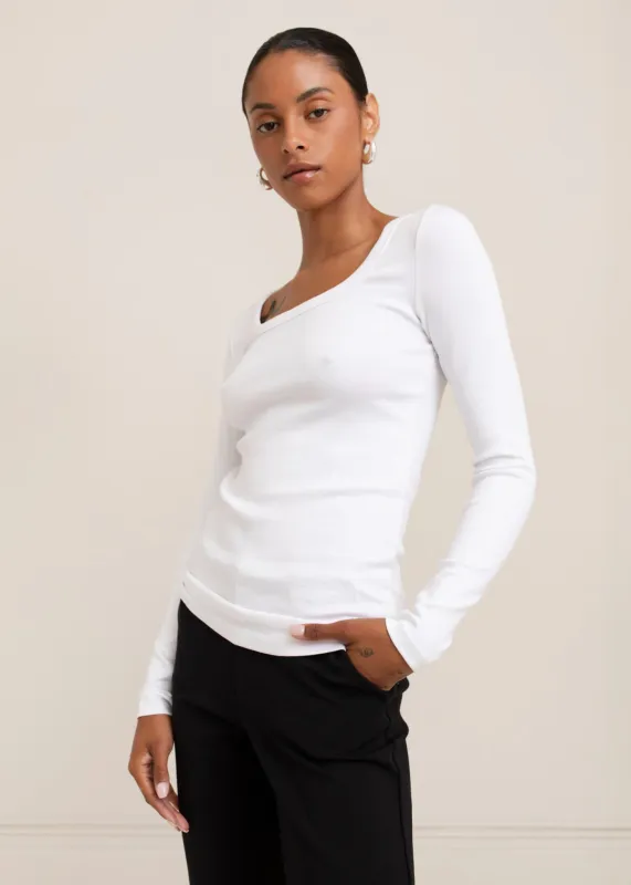 Toni Square Neck sold by PAPER LABEL