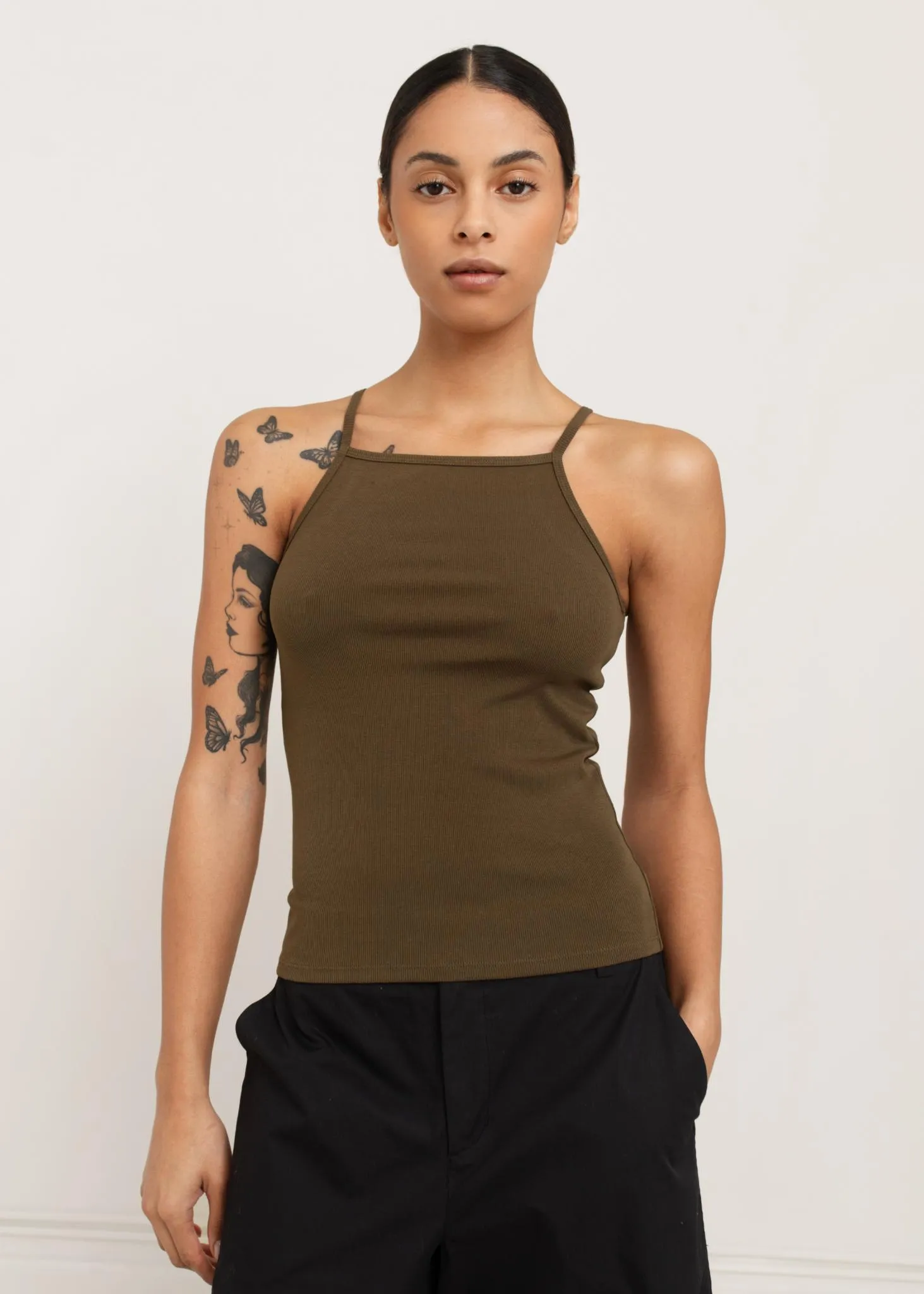 TESSA SQUARE NECK TANK sold by PAPER LABEL product image thumbnail 2