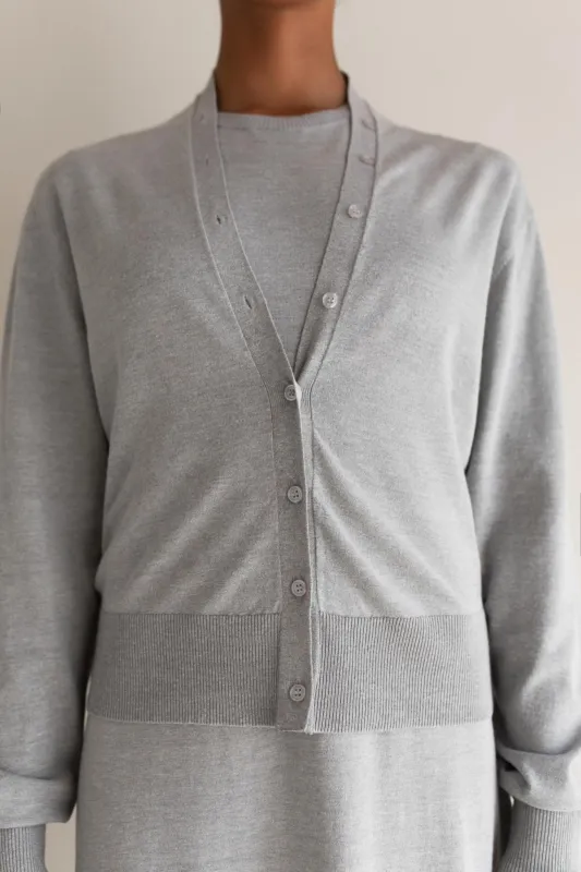 NEOMI BUTTON CARDIGAN sold by PAPER LABEL