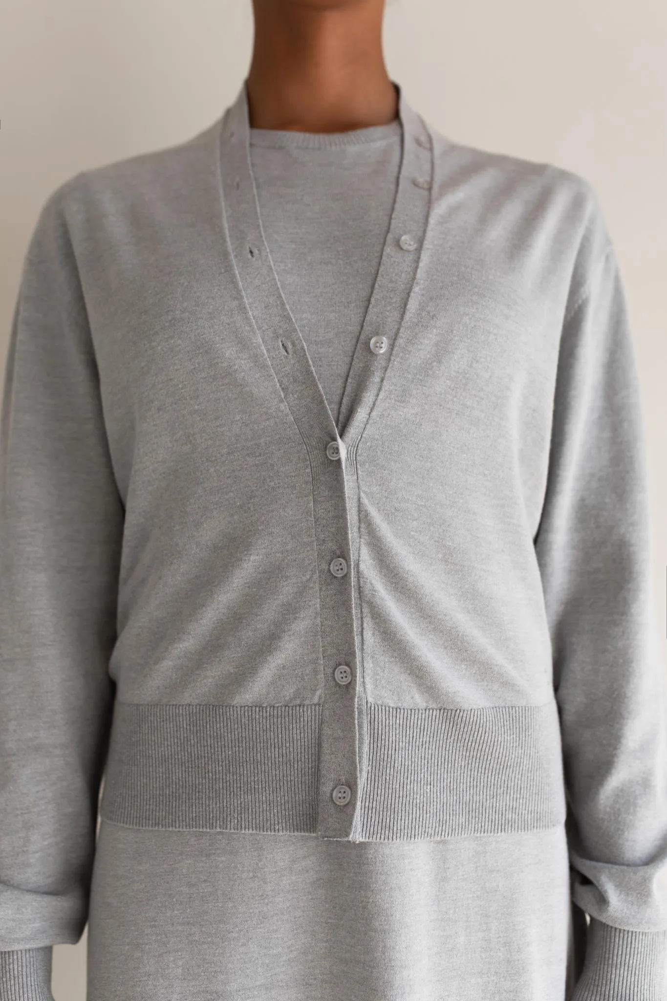 NEOMI BUTTON CARDIGAN sold by PAPER LABEL