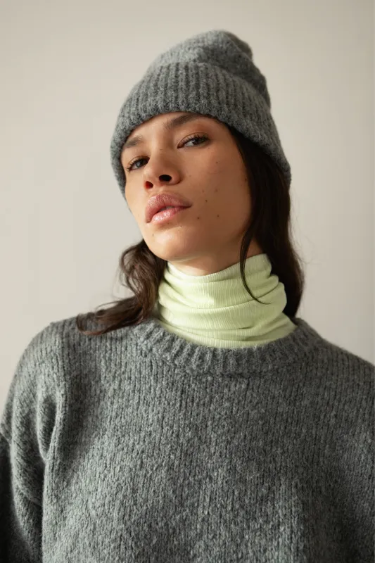 LUMI BRUSHED HAT made by PAPER LABEL