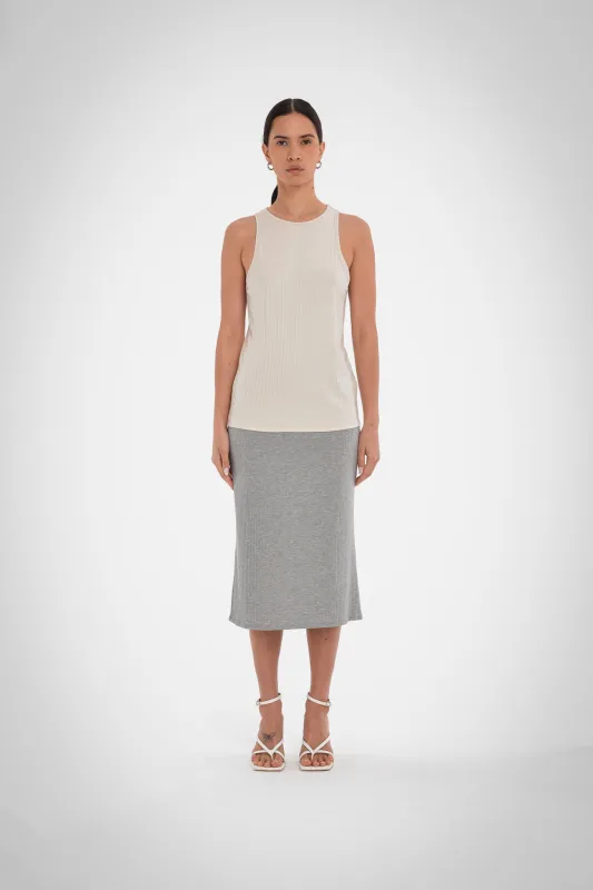 MINA RIB TANK made by PAPER LABEL
