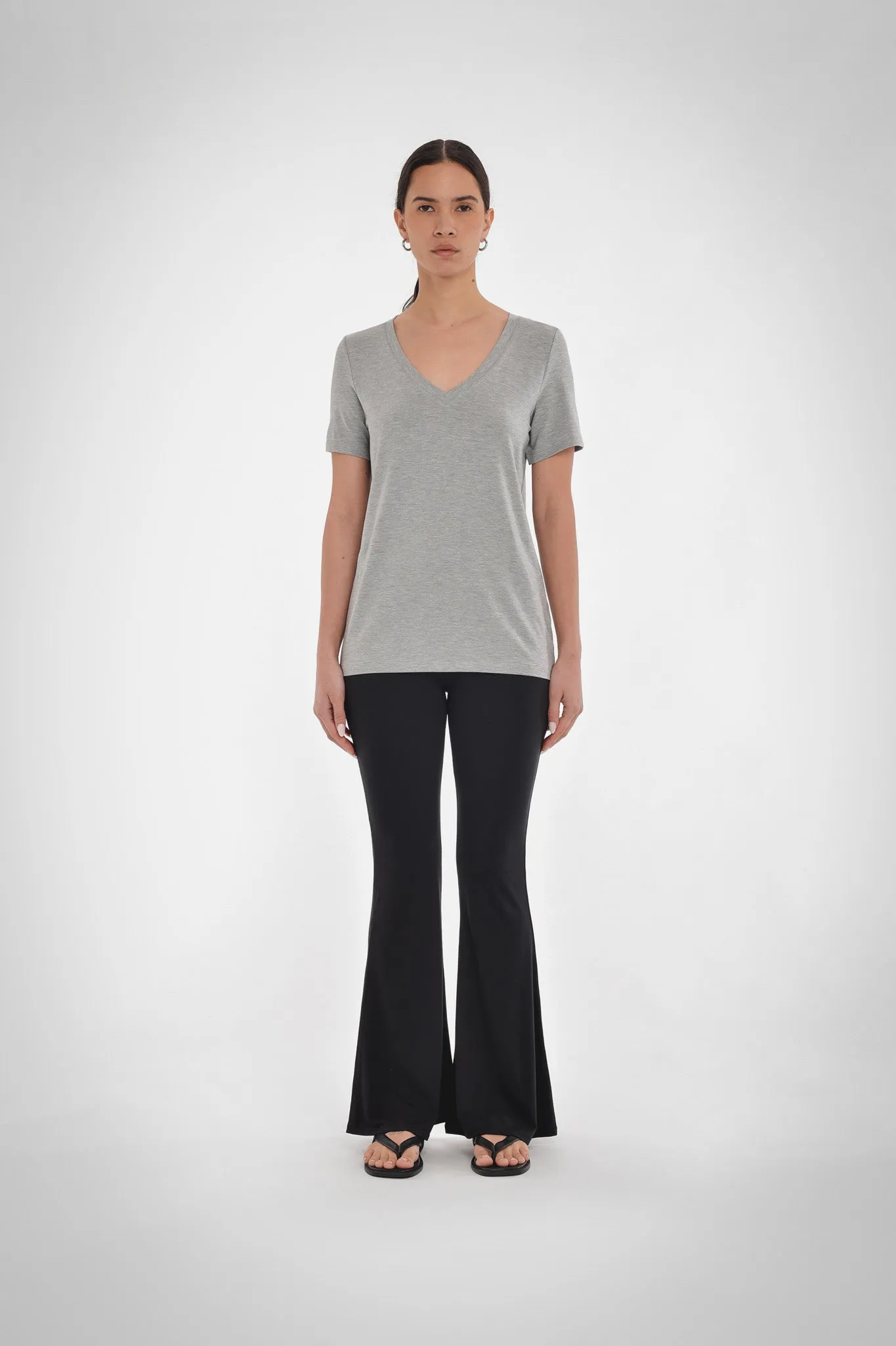 AMY V-NECK TEE sold by PAPER LABEL