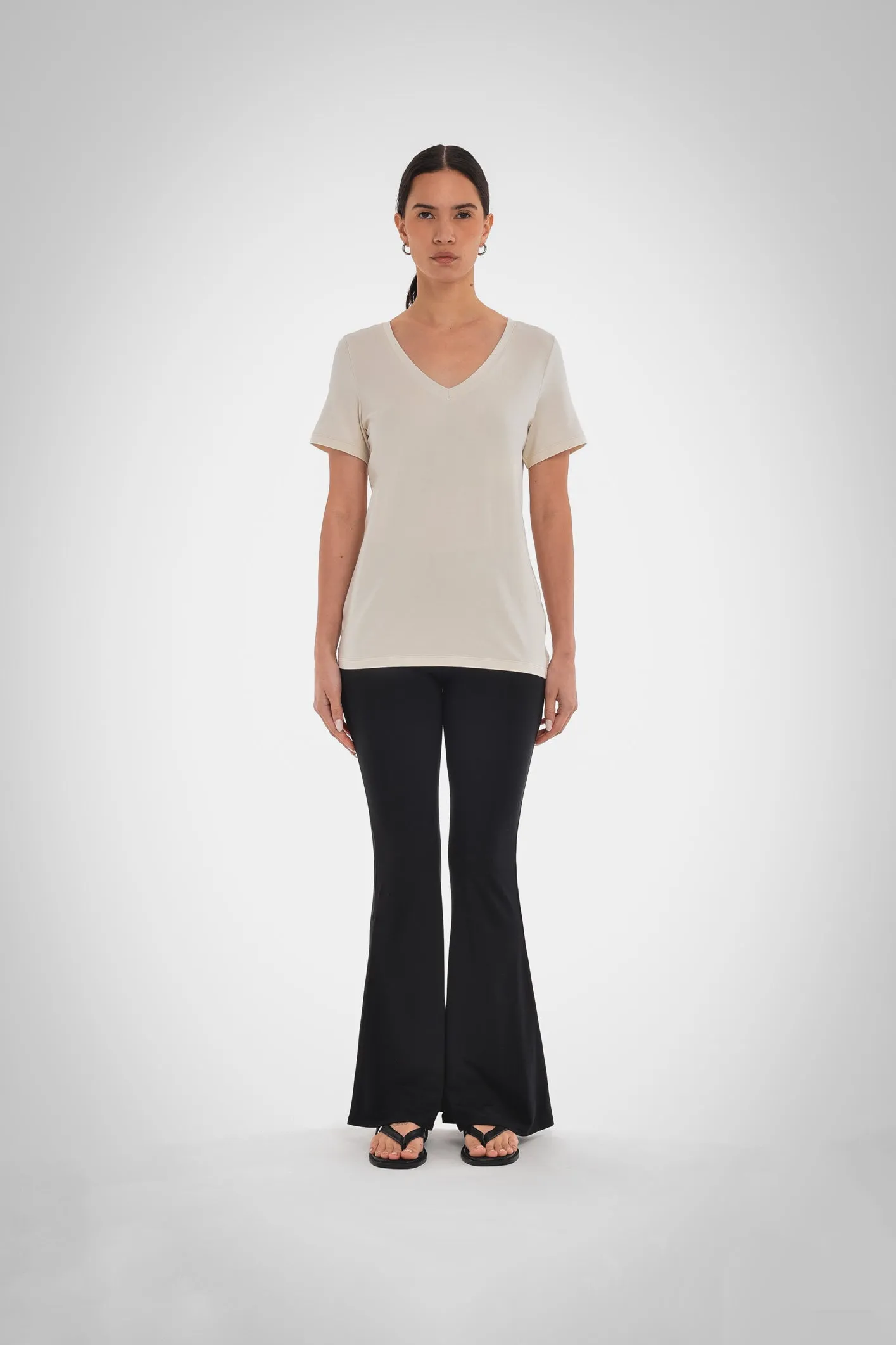 AMY V-NECK TEE sold by PAPER LABEL product image thumbnail 4