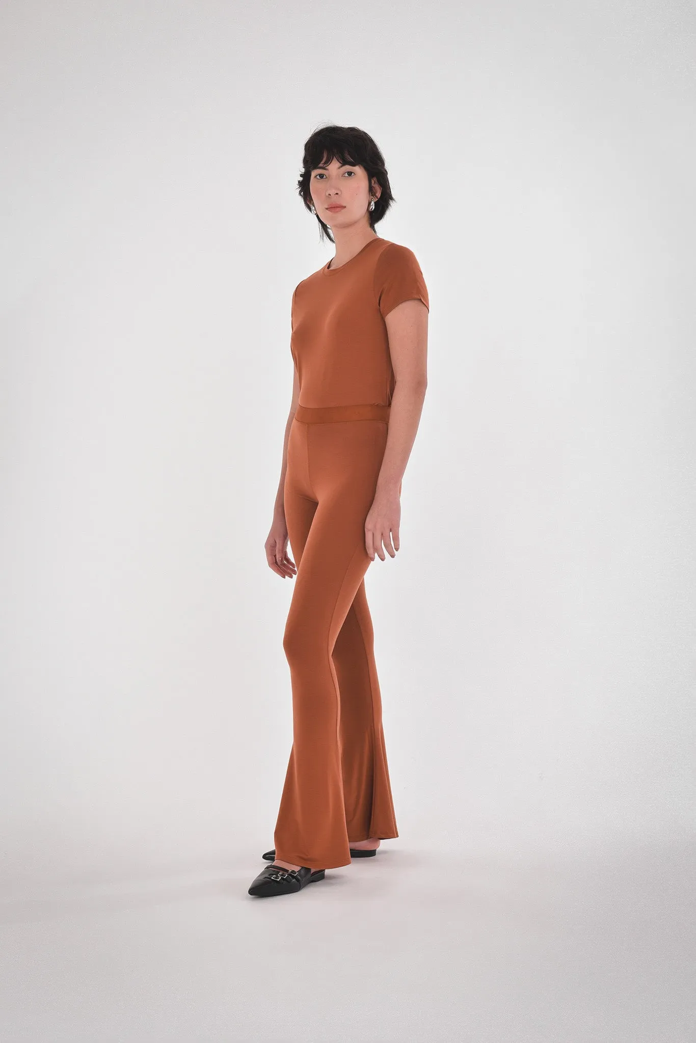 ELINA FLARED LEGGING sold by PAPER LABEL product image thumbnail 5