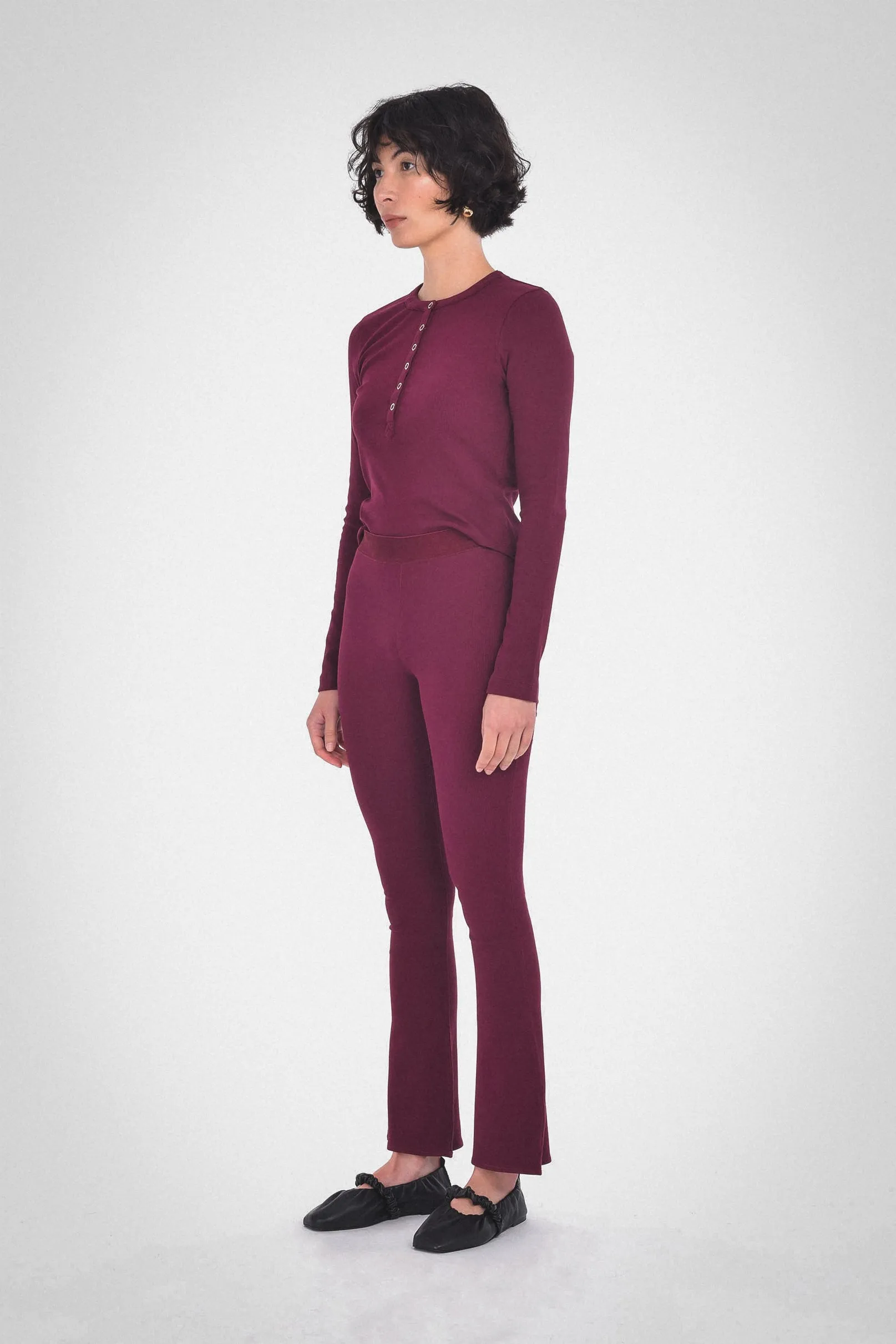 ANNIE FLARED LEGGING sold by PAPER LABEL product image thumbnail 3