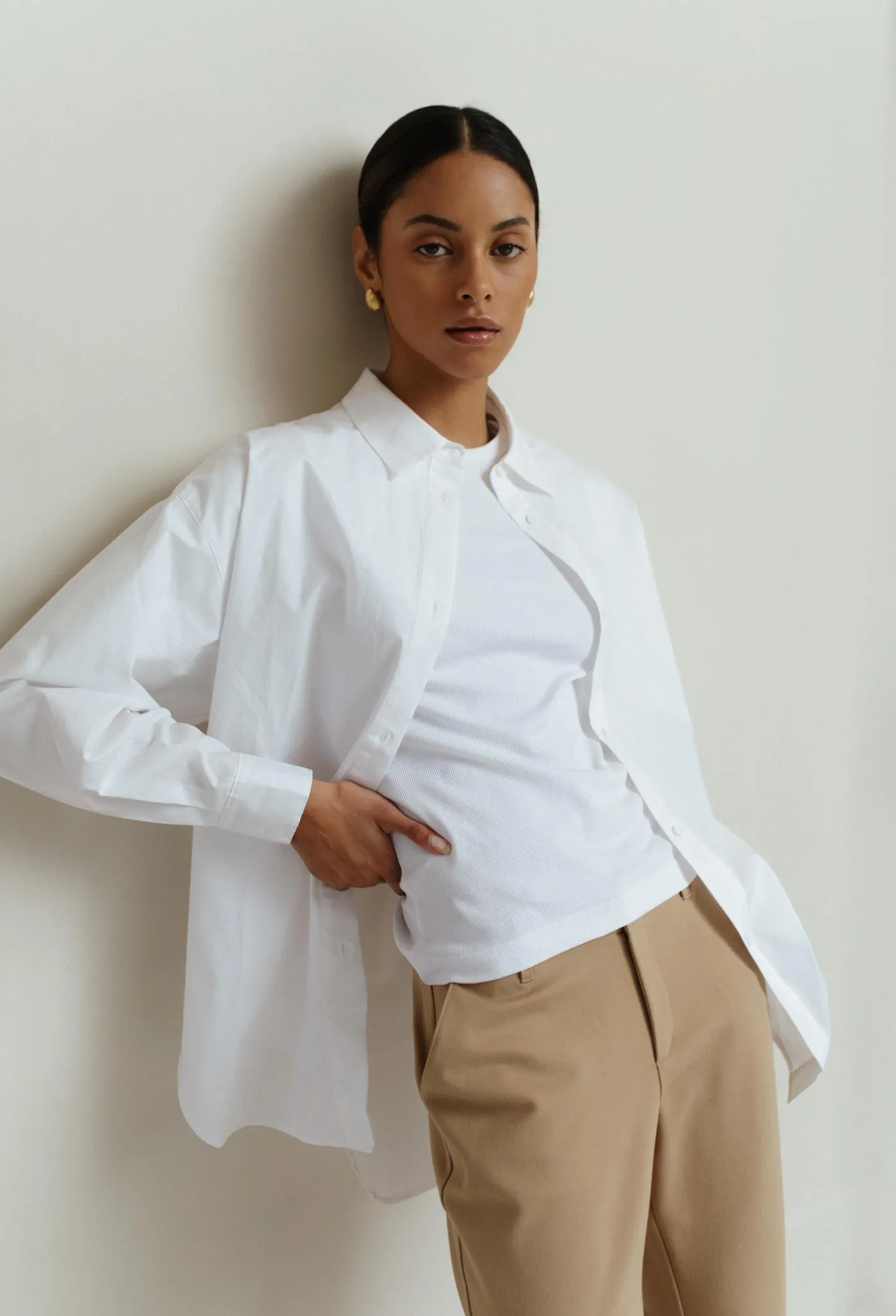 CLASSIC OVERSIZED SHIRT sold by PAPER LABEL product image thumbnail 2