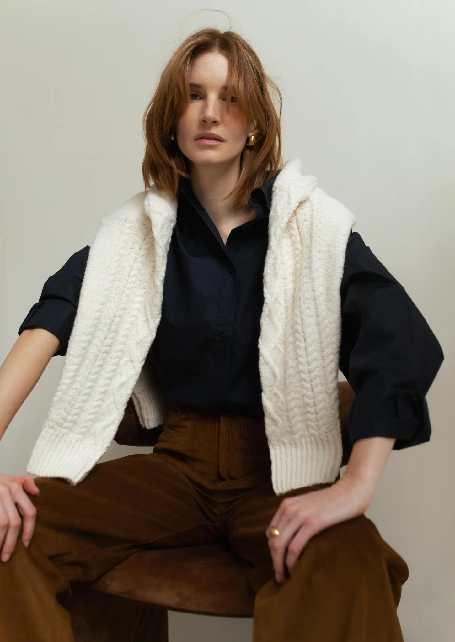 CLASSIC OVERSIZED SHIRT sold by PAPER LABEL product image thumbnail 5