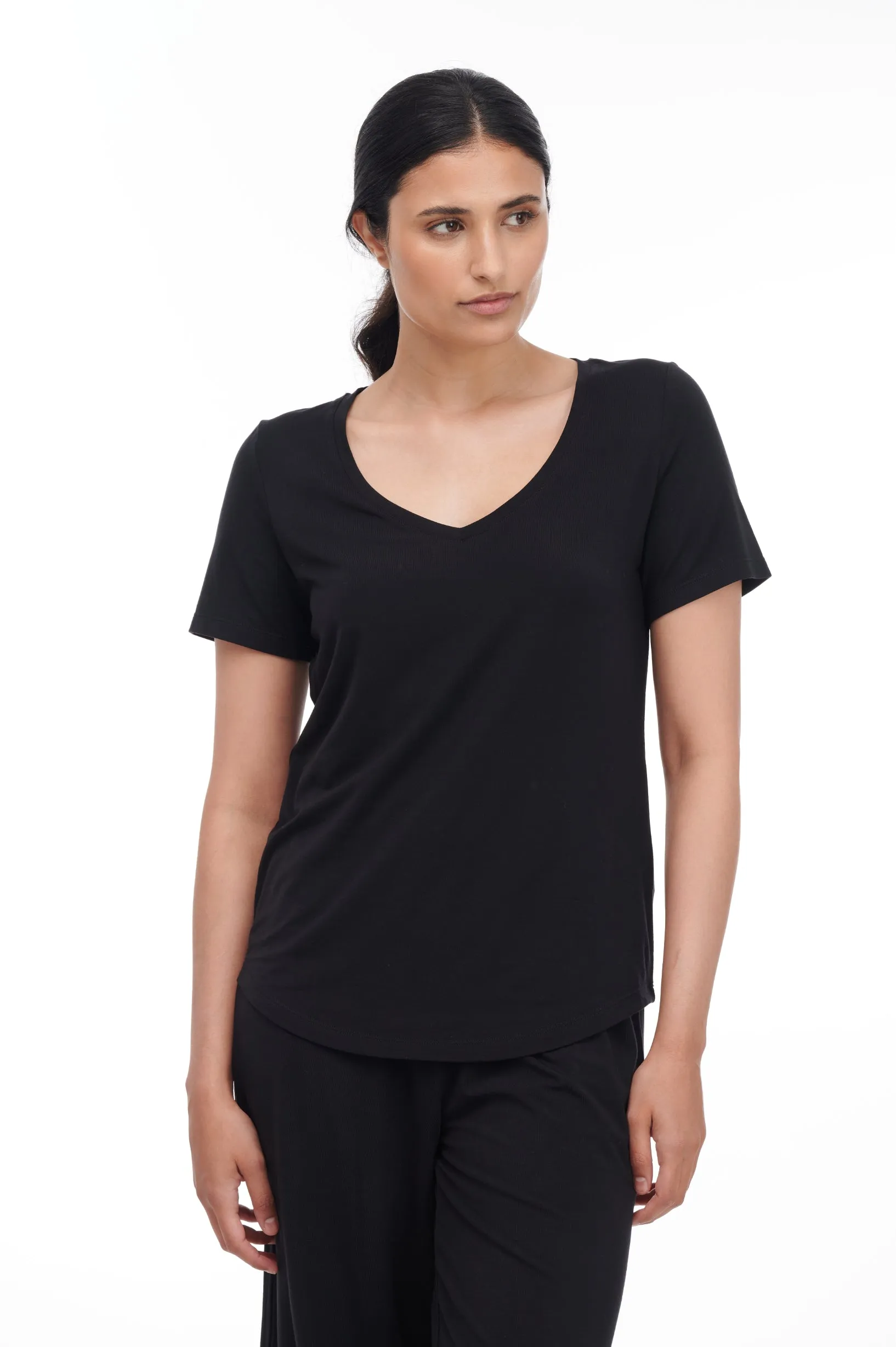 EVELYN V-NECK sold by PAPER LABEL