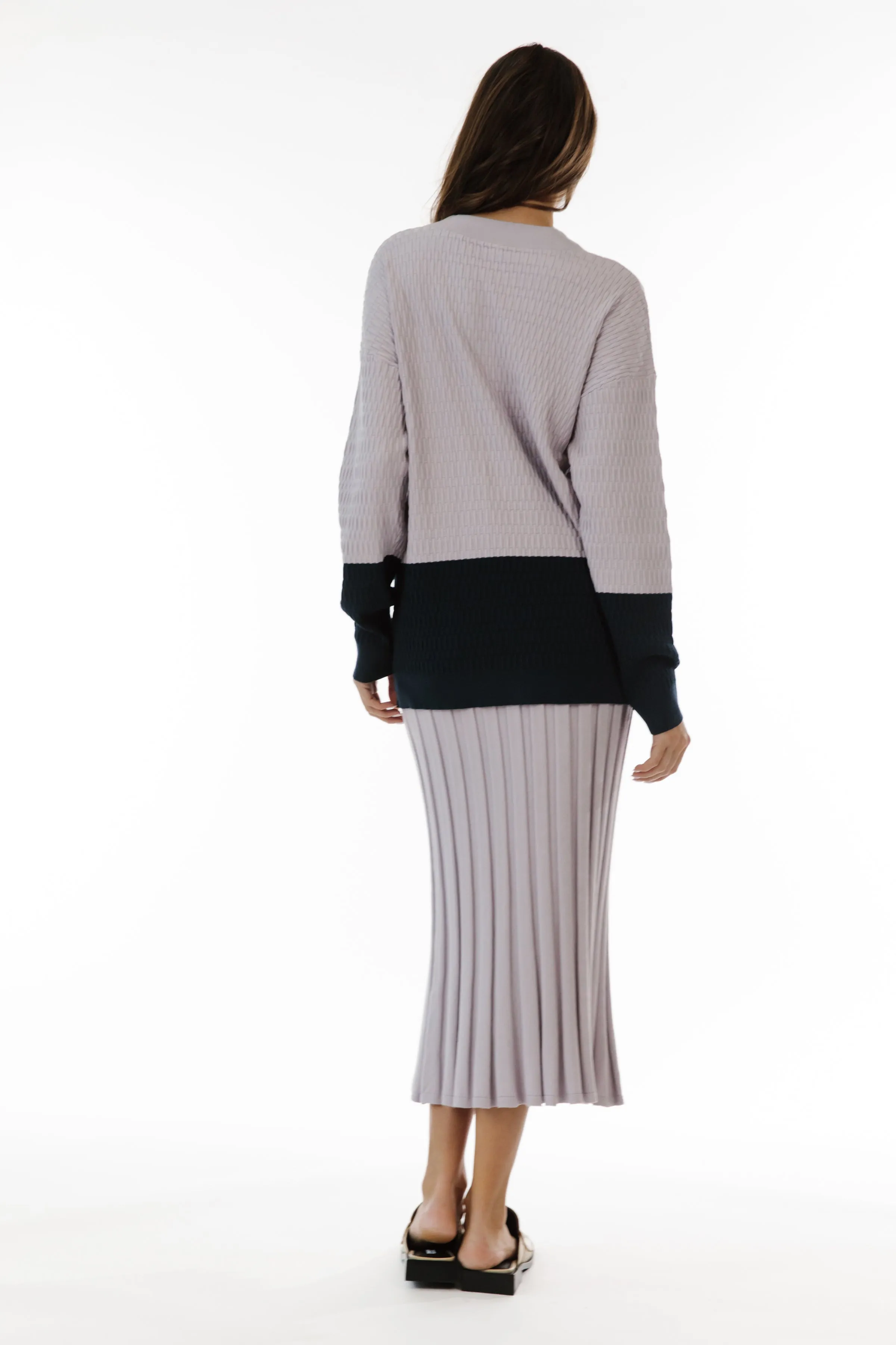 ROHAN COLOUR BLOCK CARDI sold by PAPER LABEL product image thumbnail 3