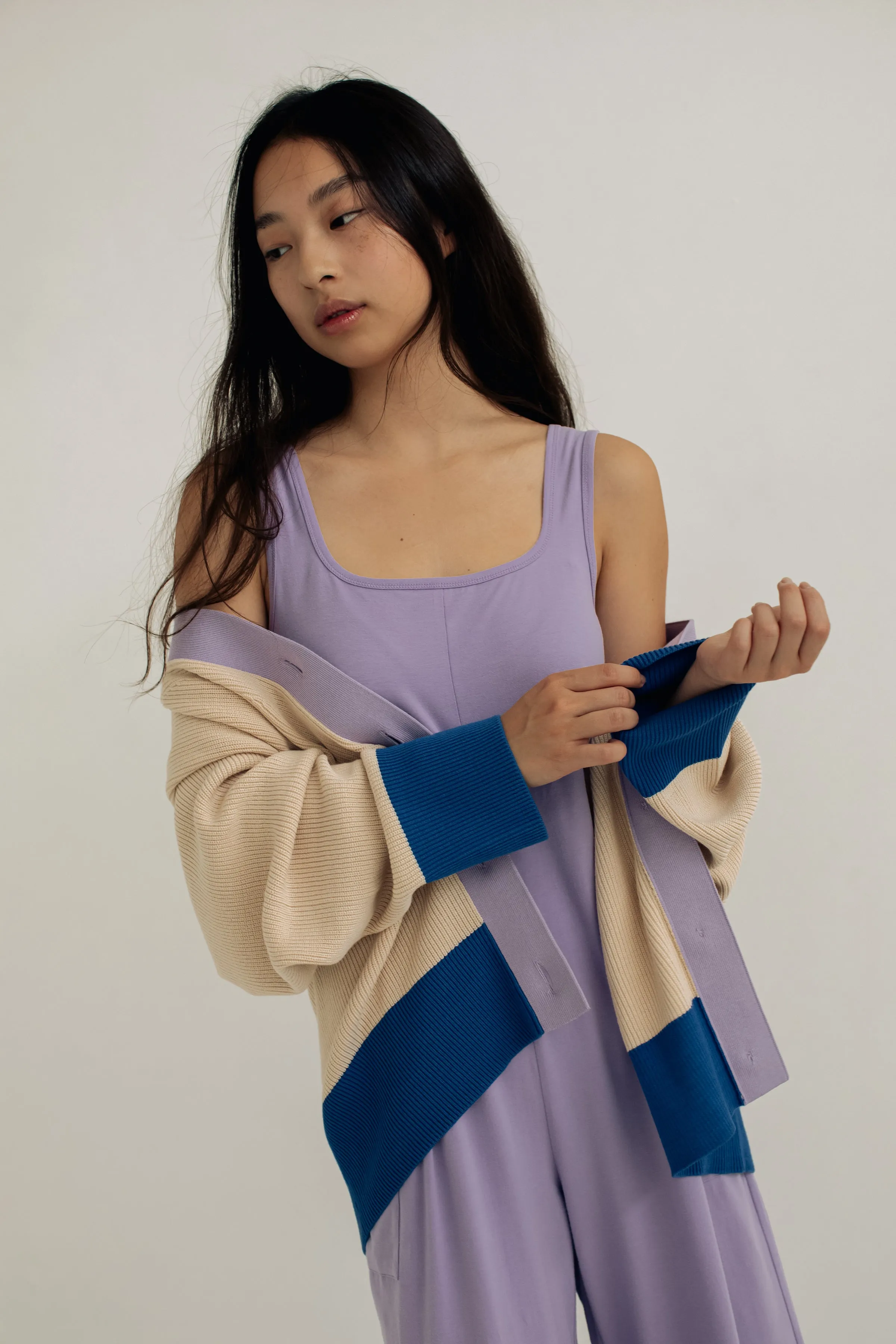 LEE CONTRAST OVERSIZED CARDI sold by PAPER LABEL product image thumbnail 2