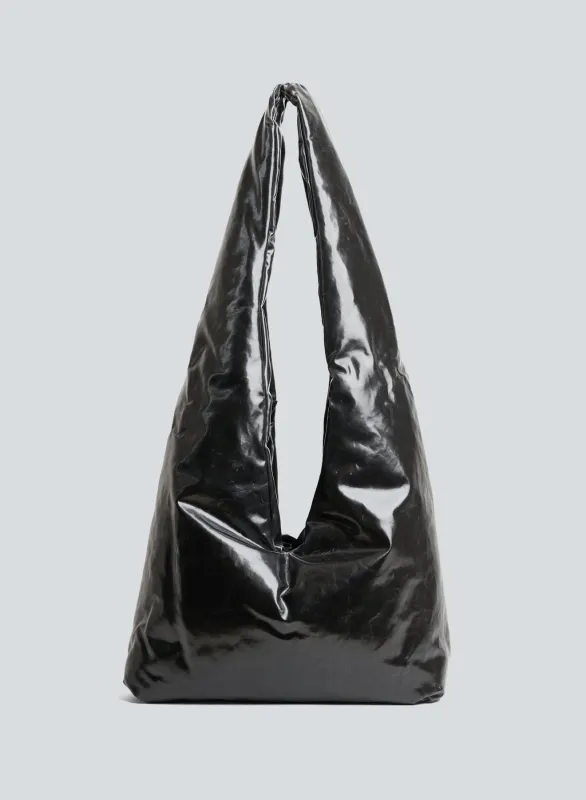 Anchor crossbody medium skai | black made by KASSL Editions