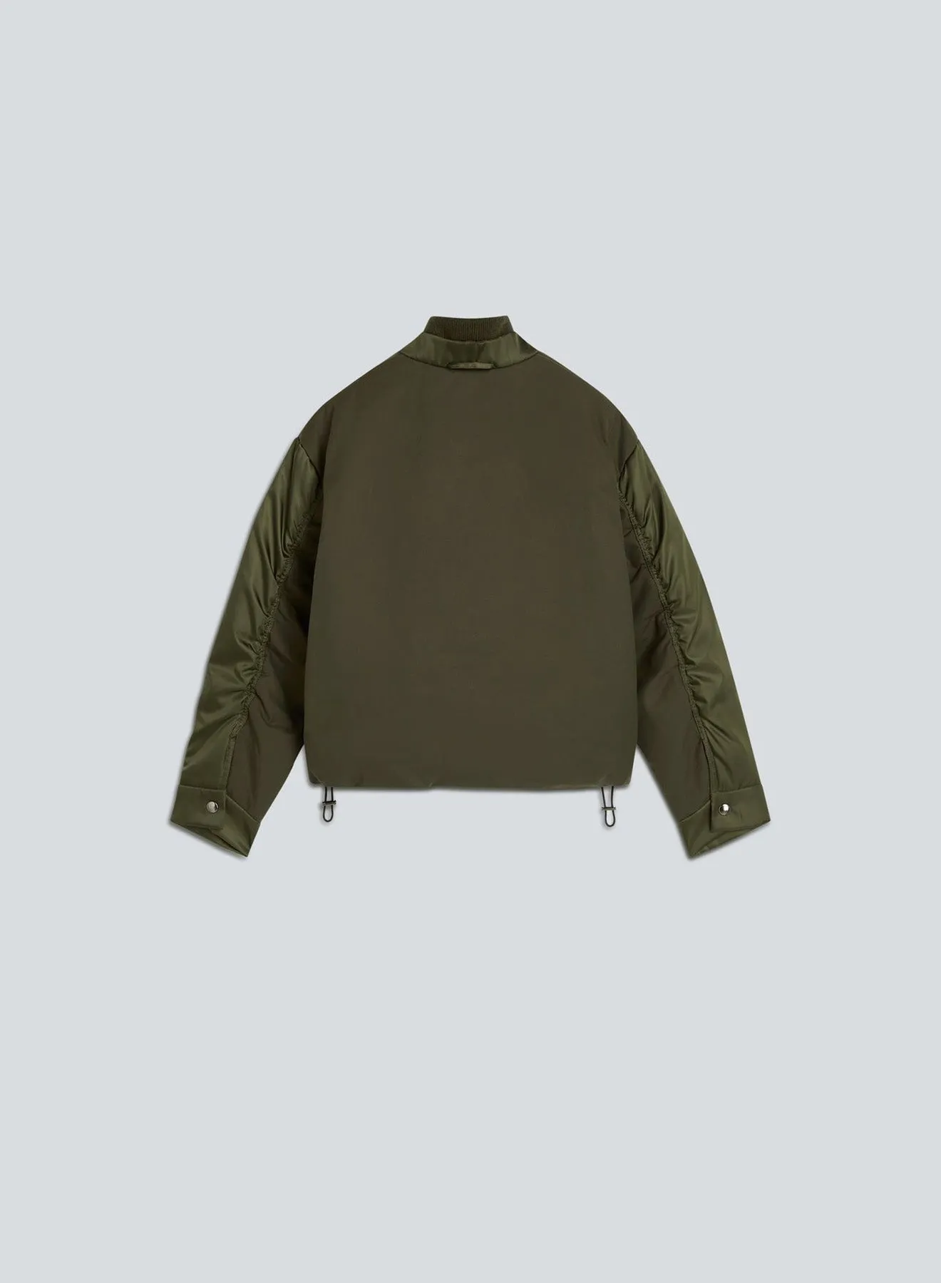 Bomber short nylon/wax | khaki sold by KASSL Editions product image thumbnail 5