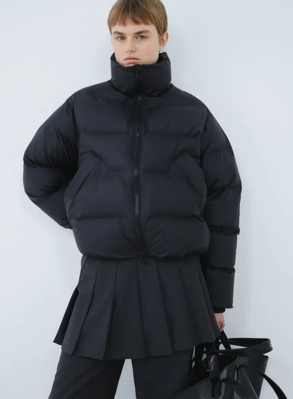 Puffer jacket | Black sold by KASSL Editions