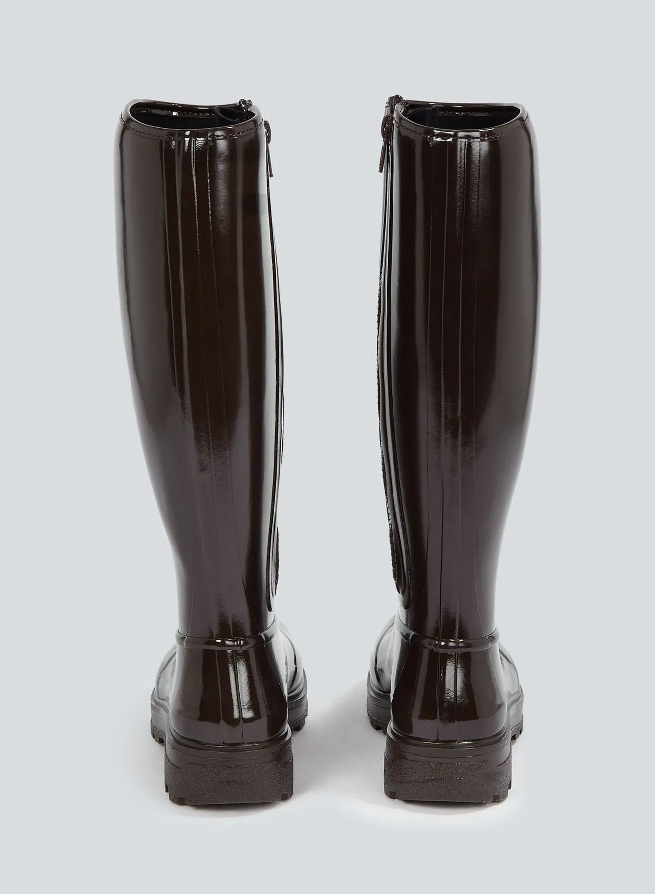 Tijntje high boot | shiny dark brown sold by KASSL Editions product image thumbnail 2