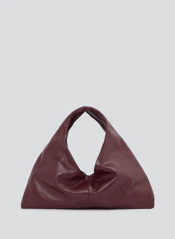 Anchor small lamb leather | bordeaux made by KASSL Editions