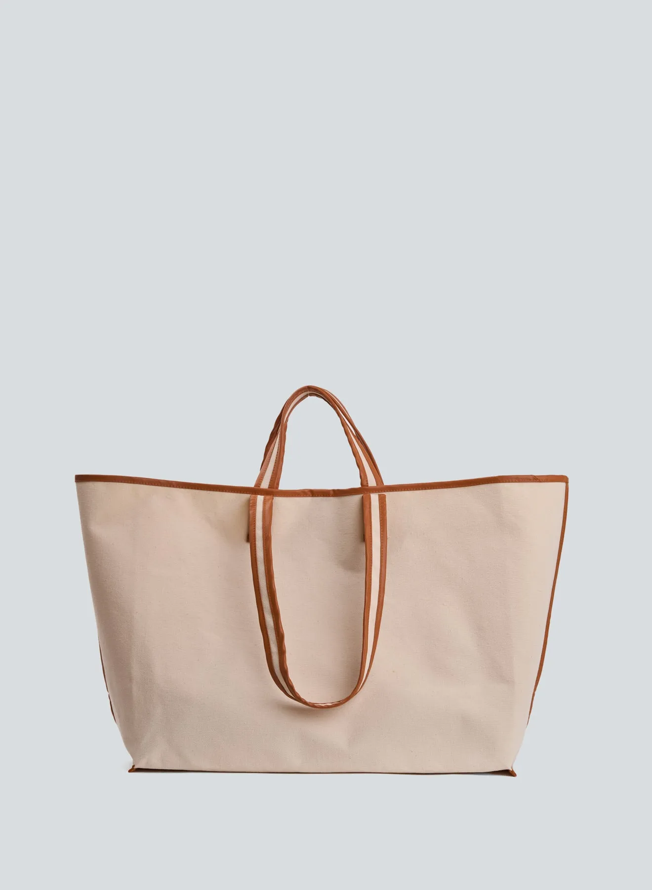 Tote canvas | natural/fire sold by KASSL Editions