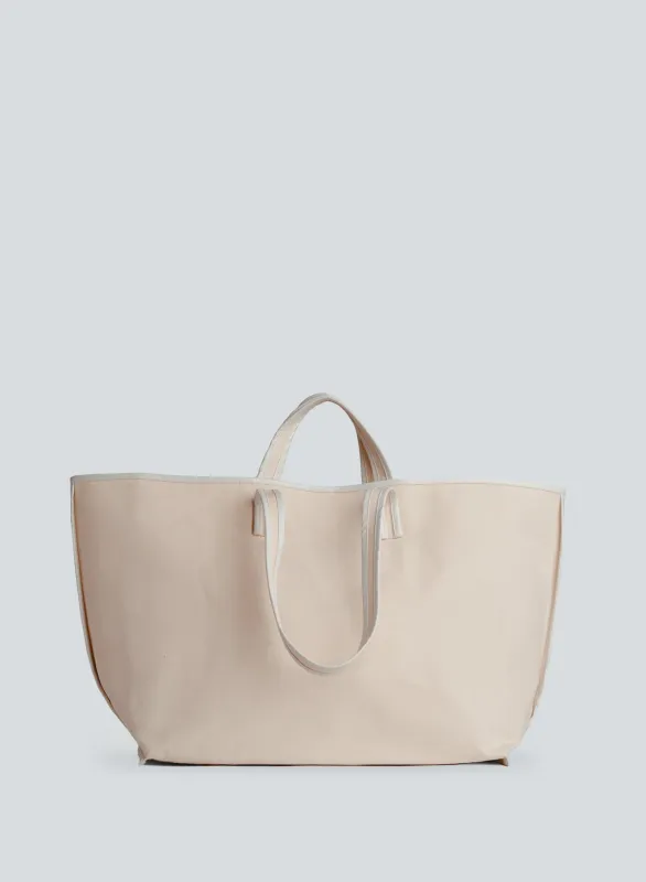 Tote canvas natural oil | natural/white sold by KASSL Editions