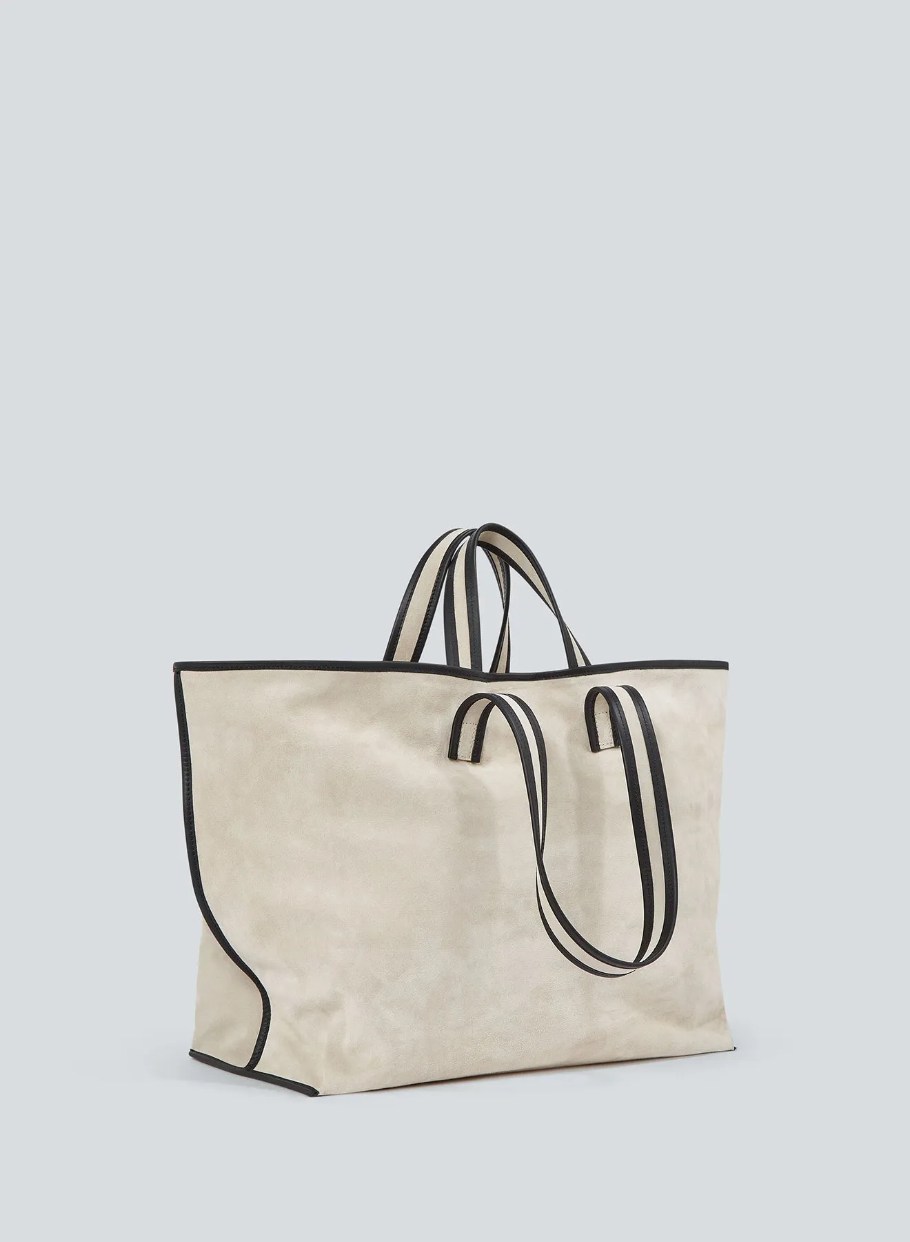 Tote suede | chalk sold by KASSL Editions product image thumbnail 2