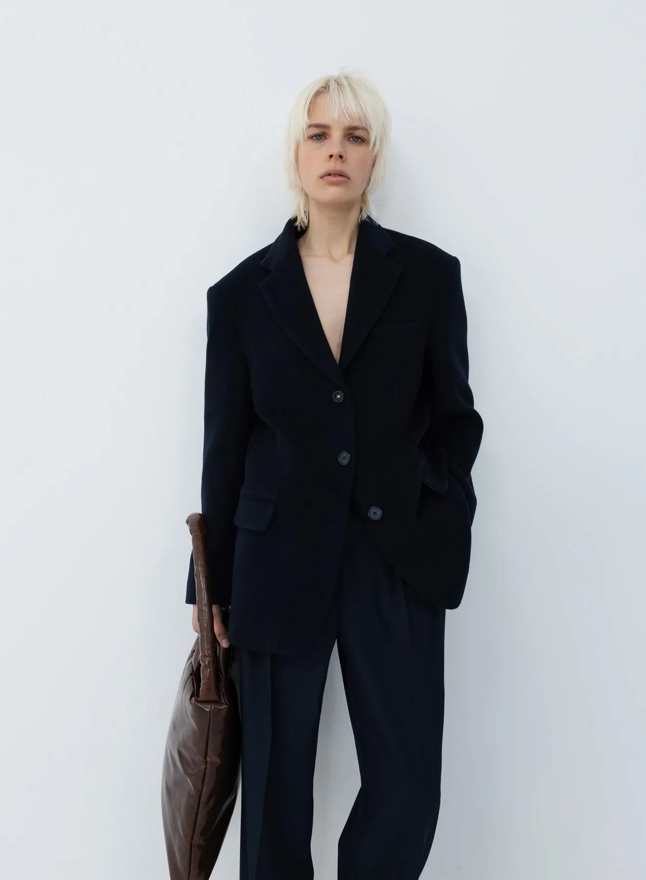 Blazer wool navy | navy sold by KASSL Editions product image thumbnail 3