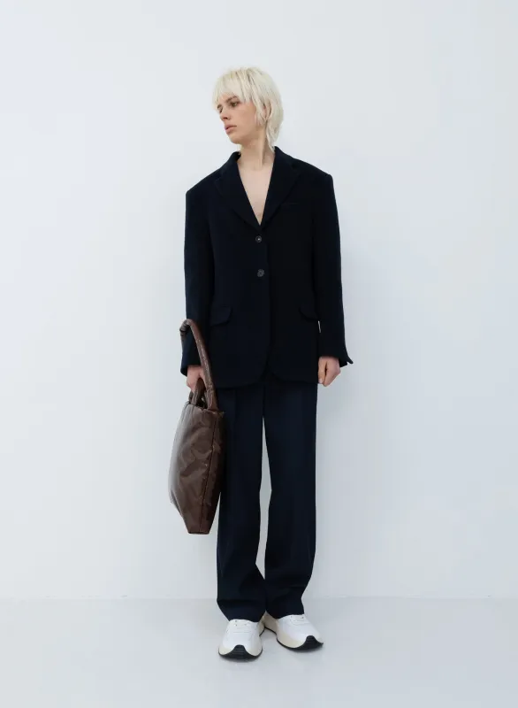 Blazer wool navy | navy made by KASSL Editions