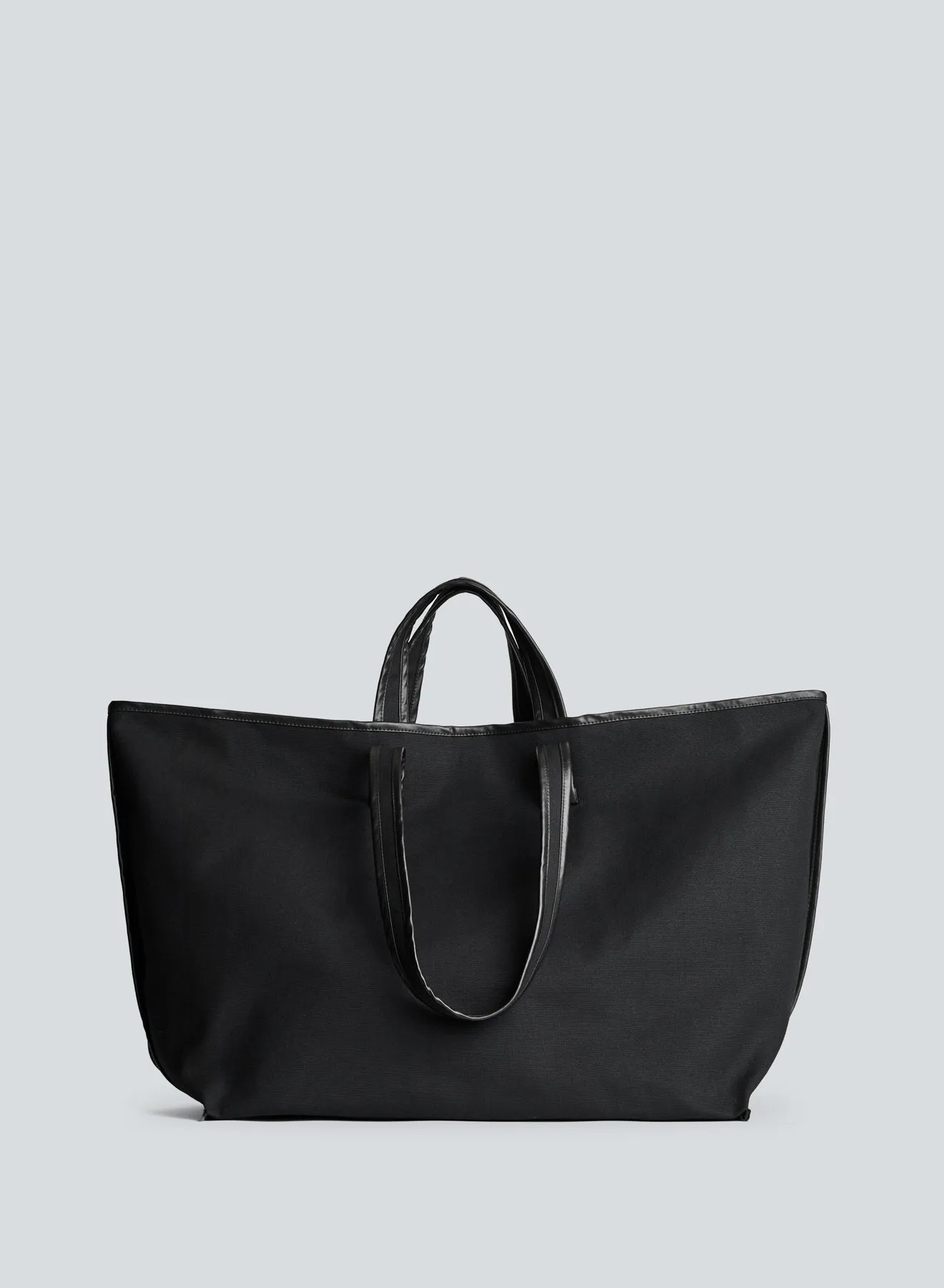Tote canvas black | black / oil black sold by KASSL Editions