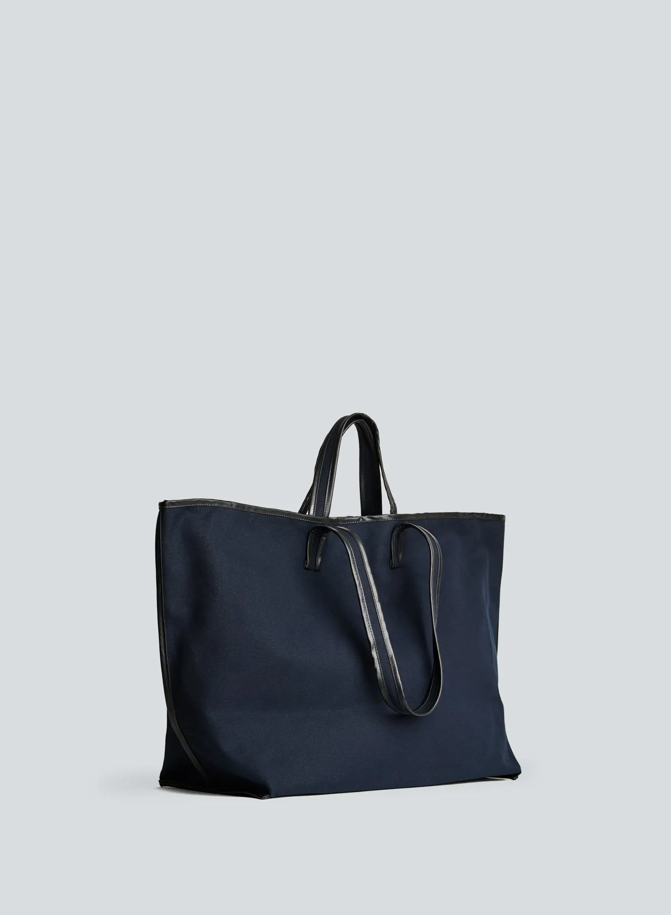 Tote canvas | navy / oil black sold by KASSL Editions product image thumbnail 2