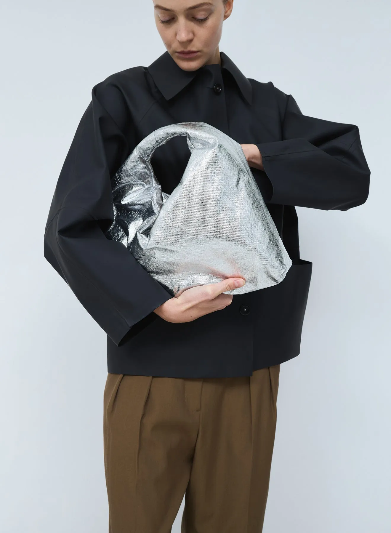 Anchor small lacquer canvas | silver sold by KASSL Editions product image thumbnail 2