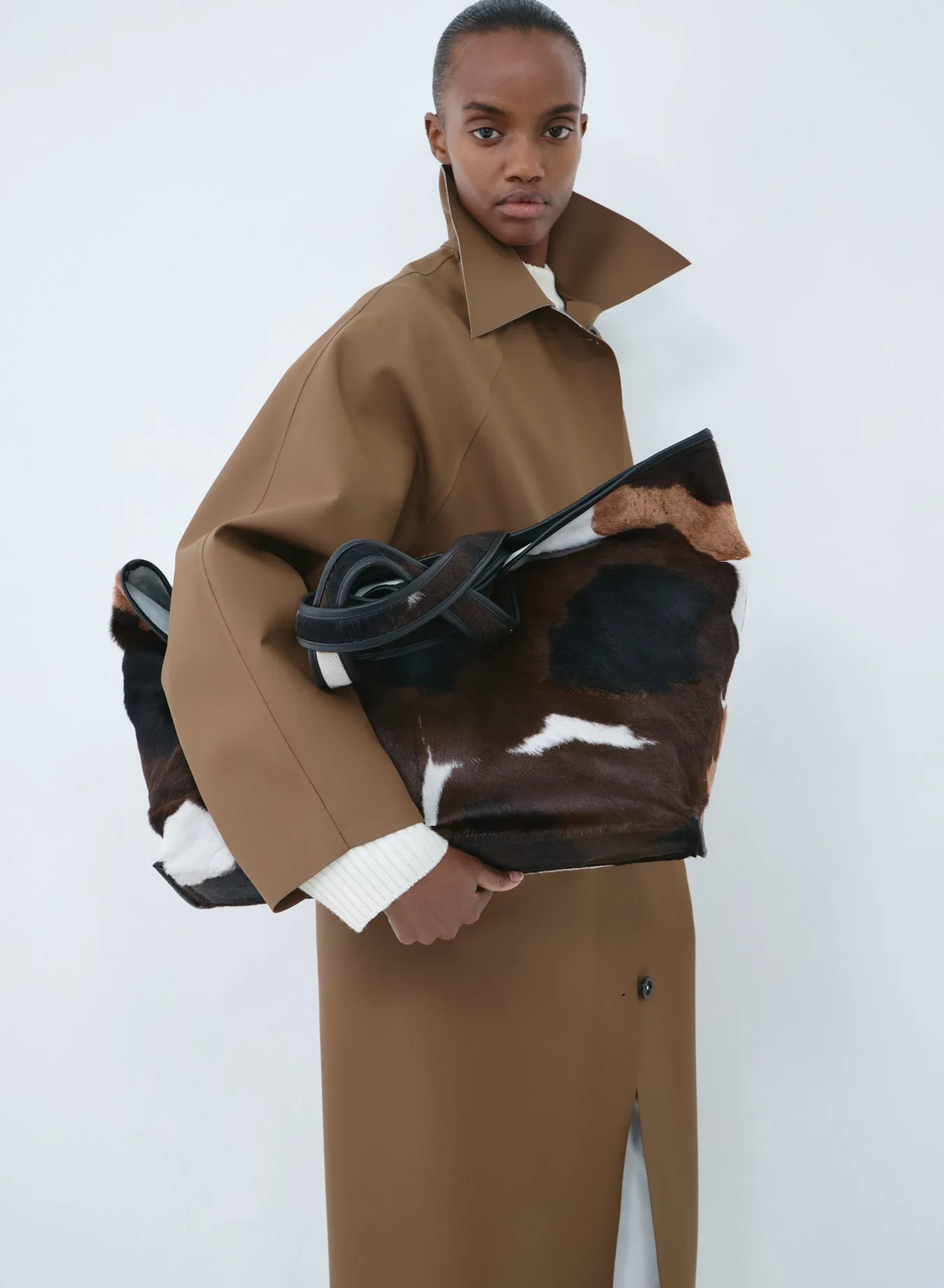 Tote cowhair | cow multi sold by KASSL Editions product image thumbnail 3