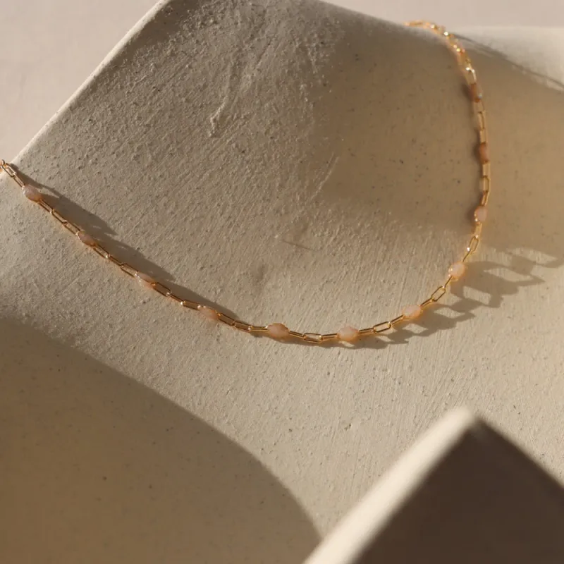 Opal Gemlink Choker sold by Token Jewelry