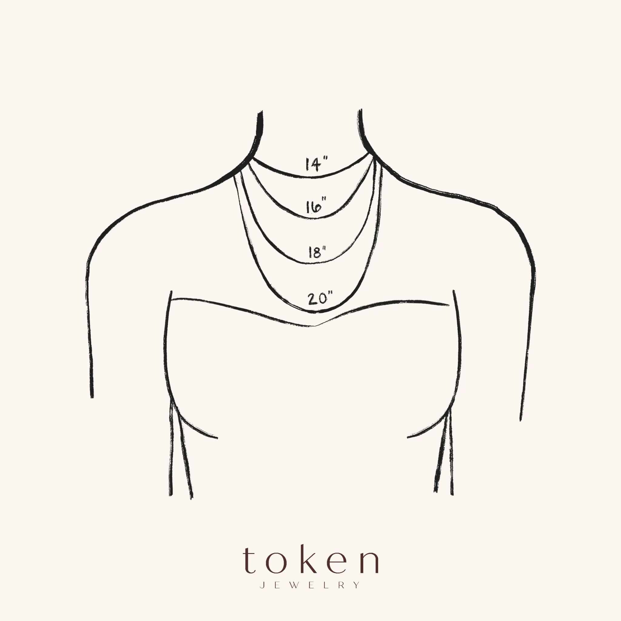 Petite Heart Chain sold by Token Jewelry product image thumbnail 4