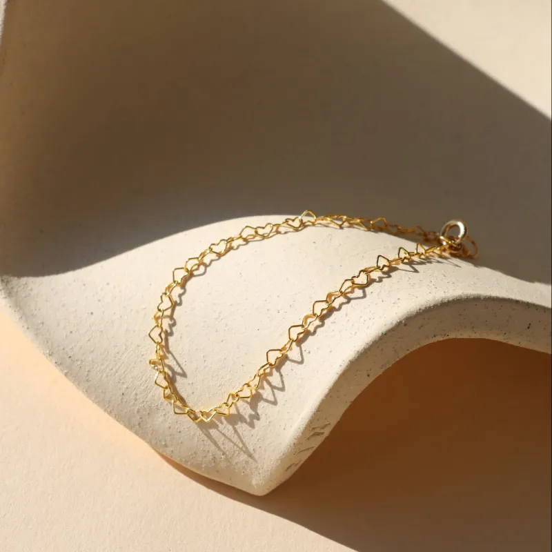 Heart Bracelet sold by Token Jewelry