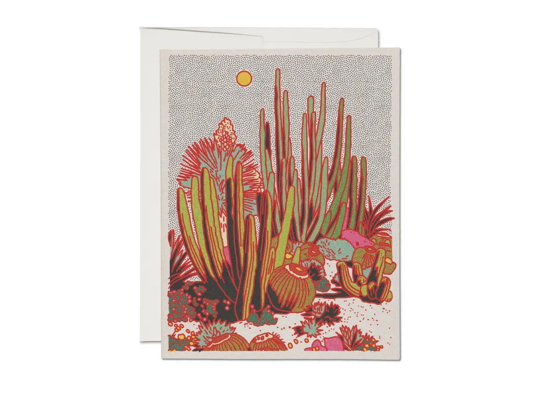 Cactus Scene Everyday Card made by Token Jewelry
