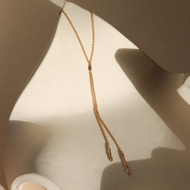 Golden Lariat sold by Token Jewelry