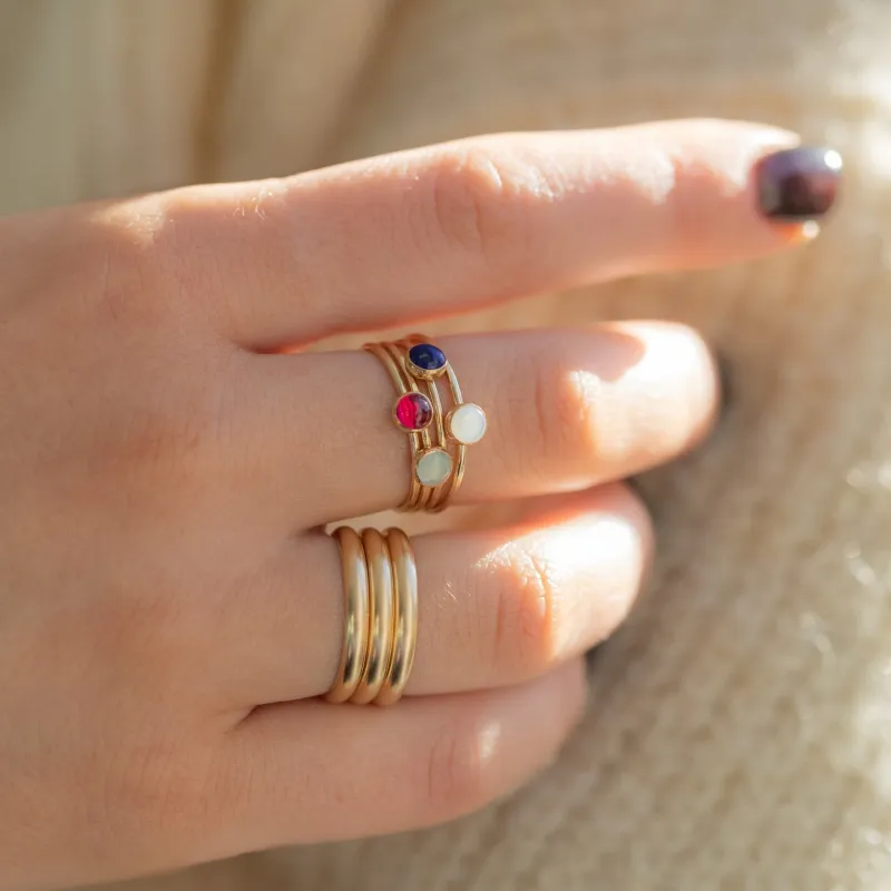 Birthstone Ring sold by Token Jewelry