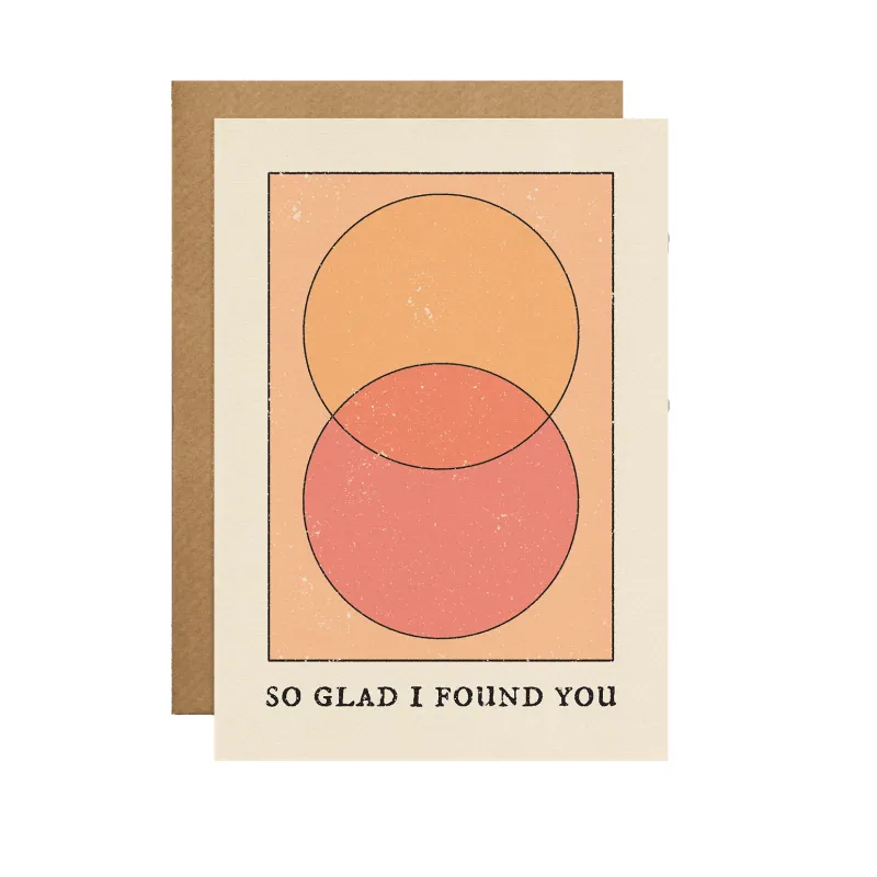So Glad I Found You Card sold by Token Jewelry